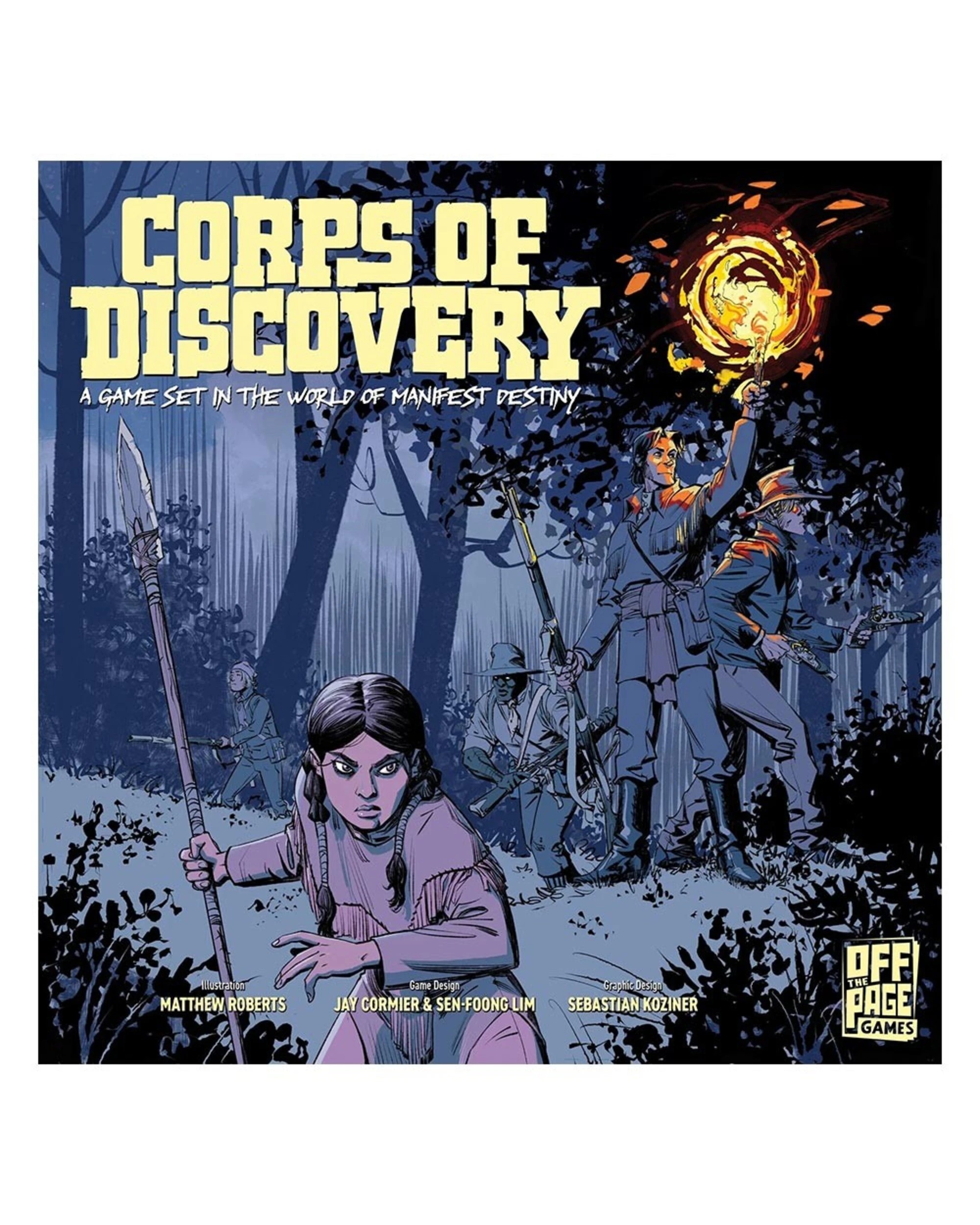 1 Corps of Discovery: A Game Set in the World of Manifest Destiny Board Game, 1 of 1