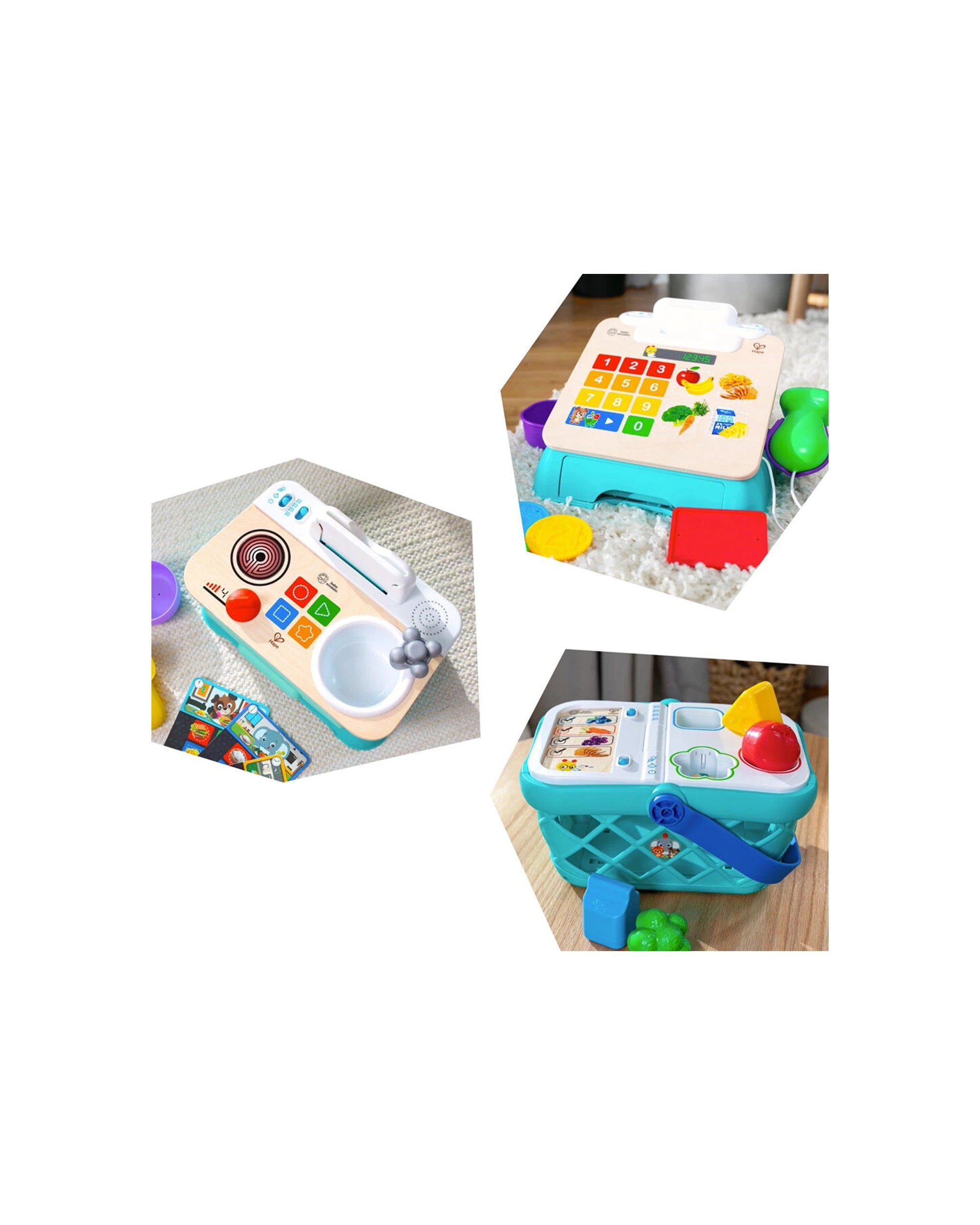 5 Baby Einstein Magic Touch Cash Register Wooden Toy Ages 9 Months To 4 Years - Multi, 5 of 6