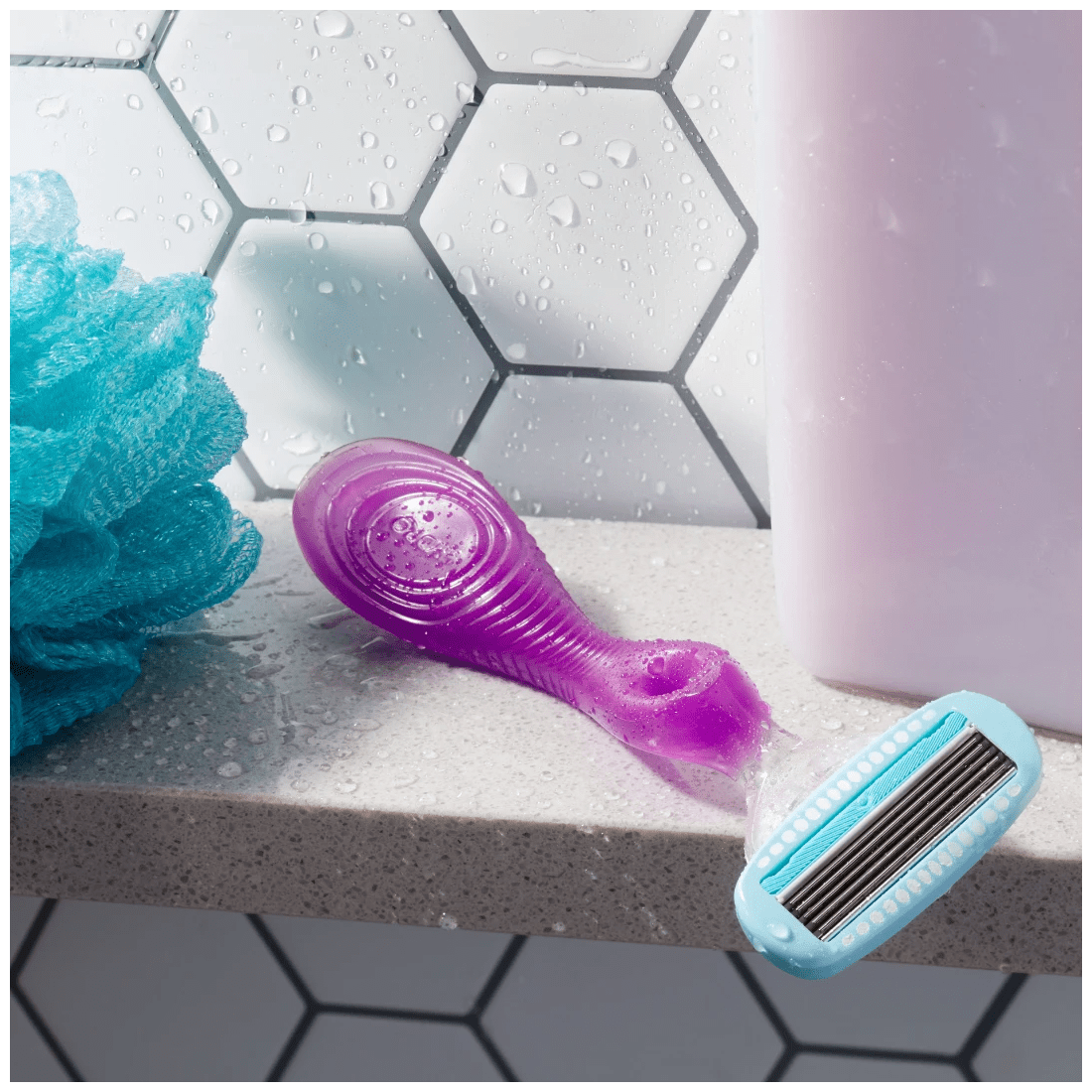 7 Schick Silk Hydro Moisture Care Razor Kit, 7 of 9