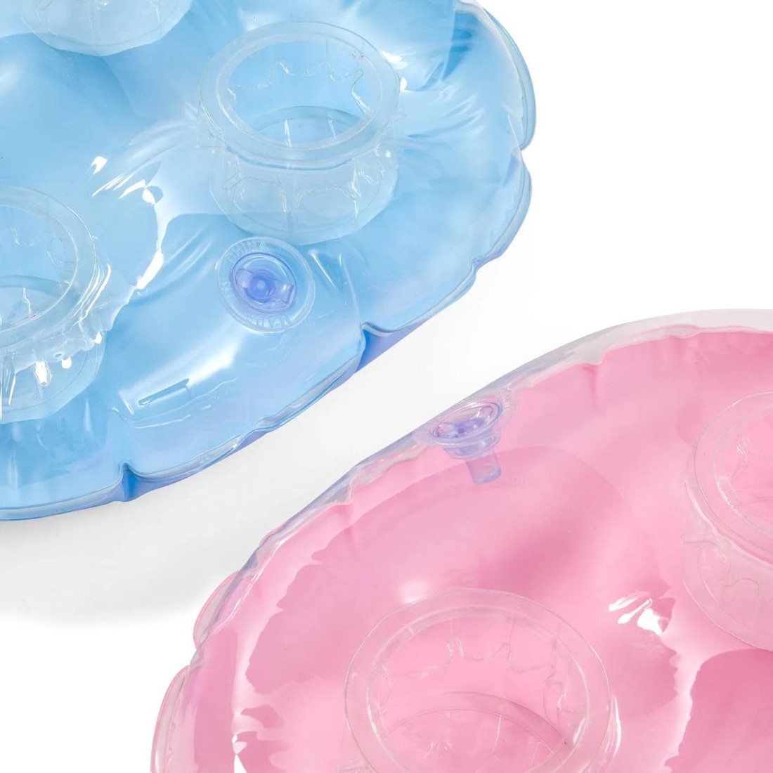 7 2 Pack Inflatable Floating Drink Holders, 7 of 8