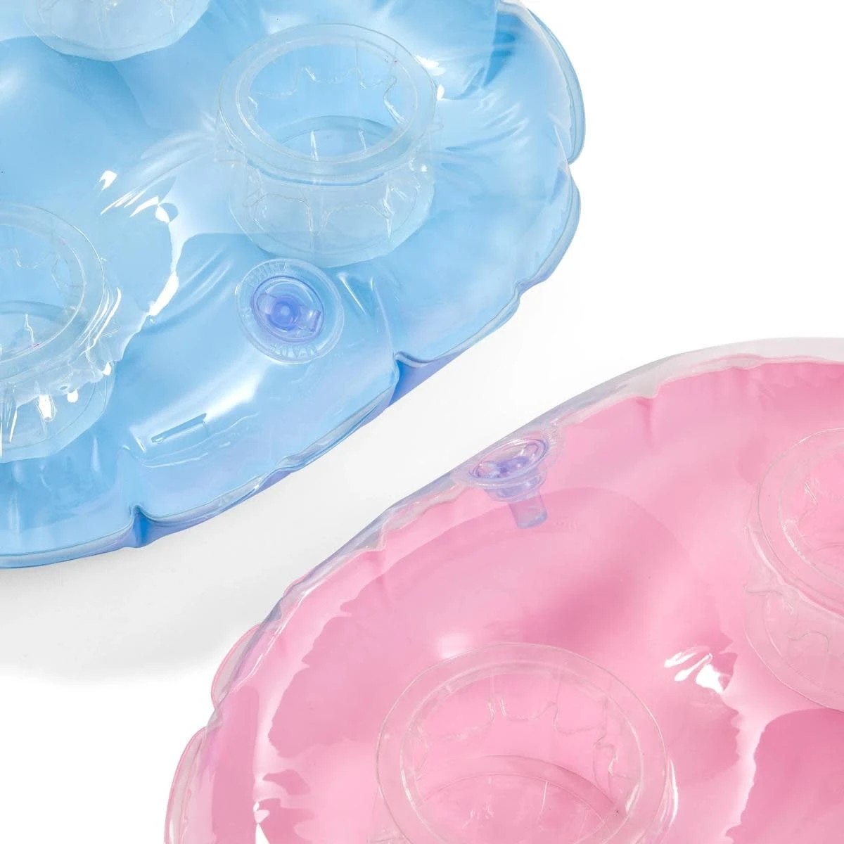 7 2 Pack Inflatable Floating Drink Holders, 7 of 8