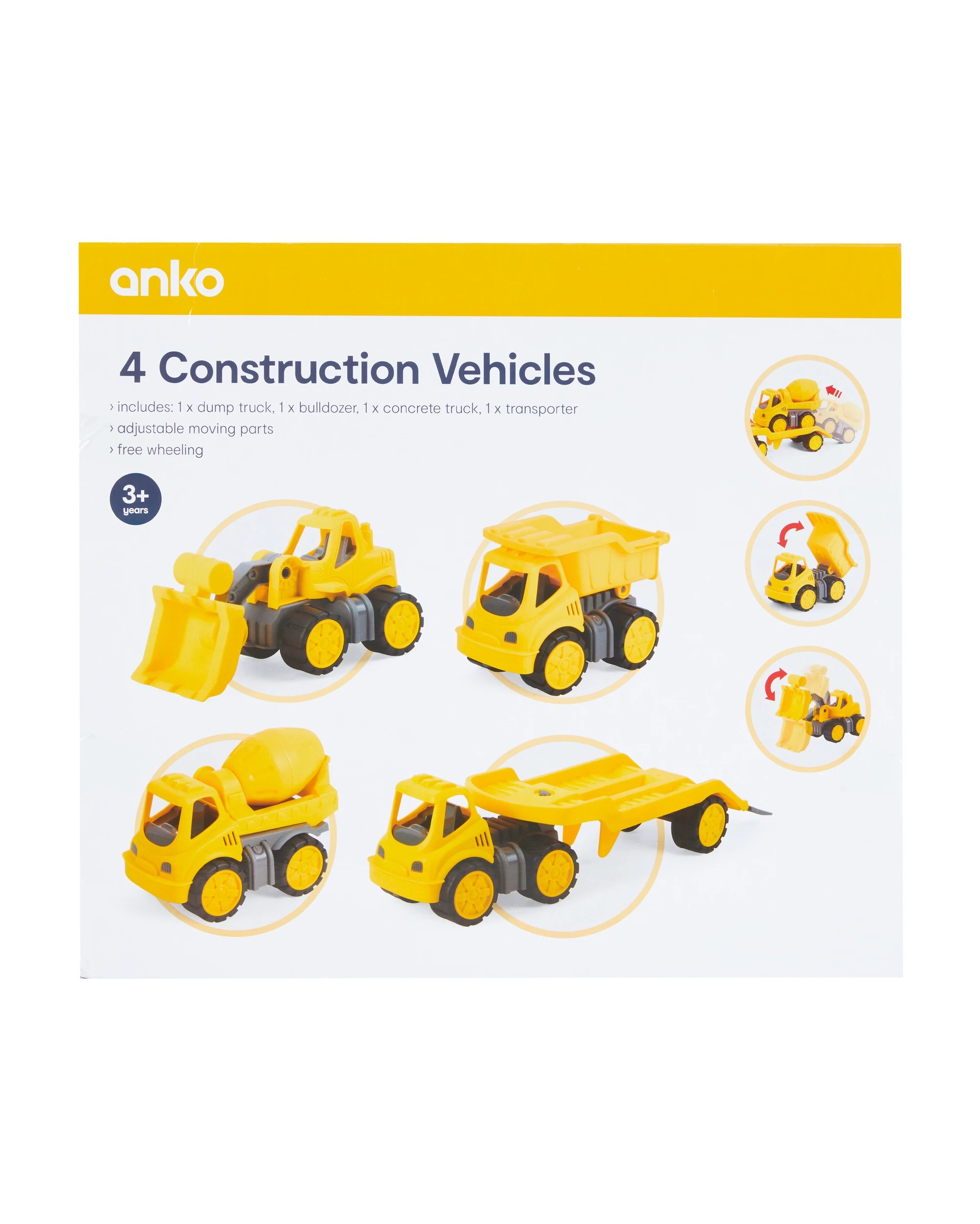 8 4 Pack Construction Vehicles, 8 of 8