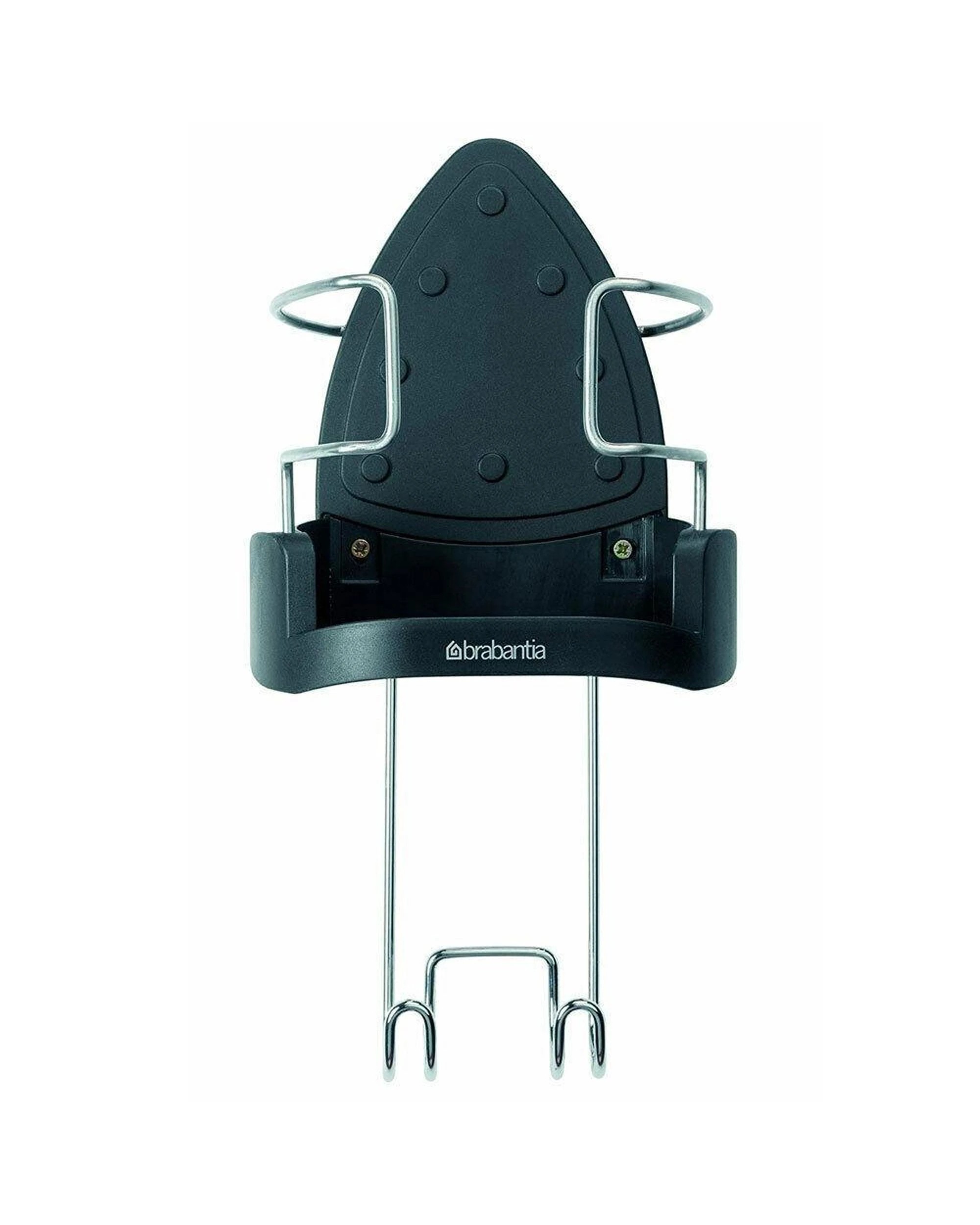 2 Brabantia Heat Resistant Iron & Board Storage  Black  Chrome, 2 of 8