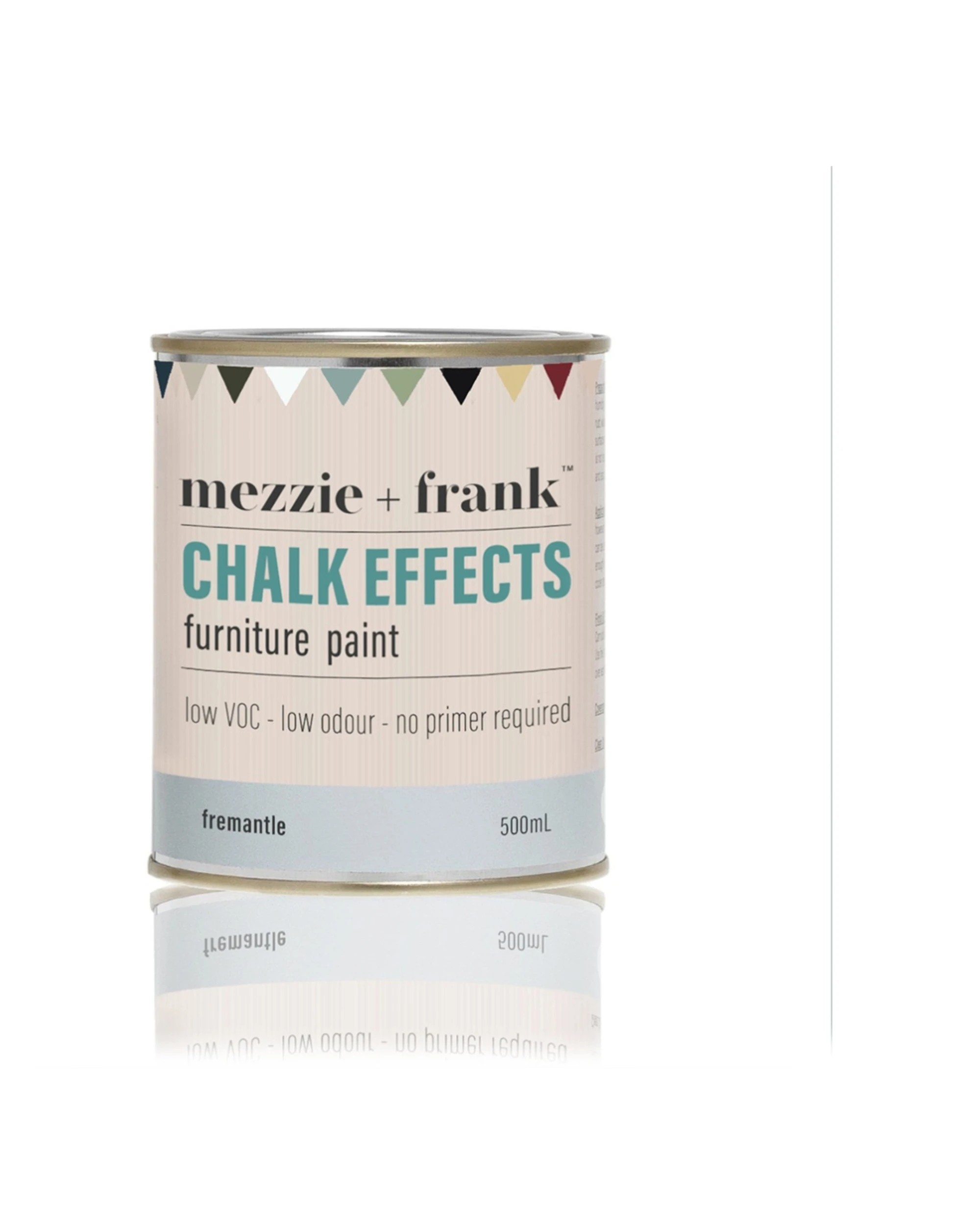 2 Mezzie+Frank Chalk Effect 0.5L Interior Water Based Furniture Paint Fremantle - Plain, 2 of 6