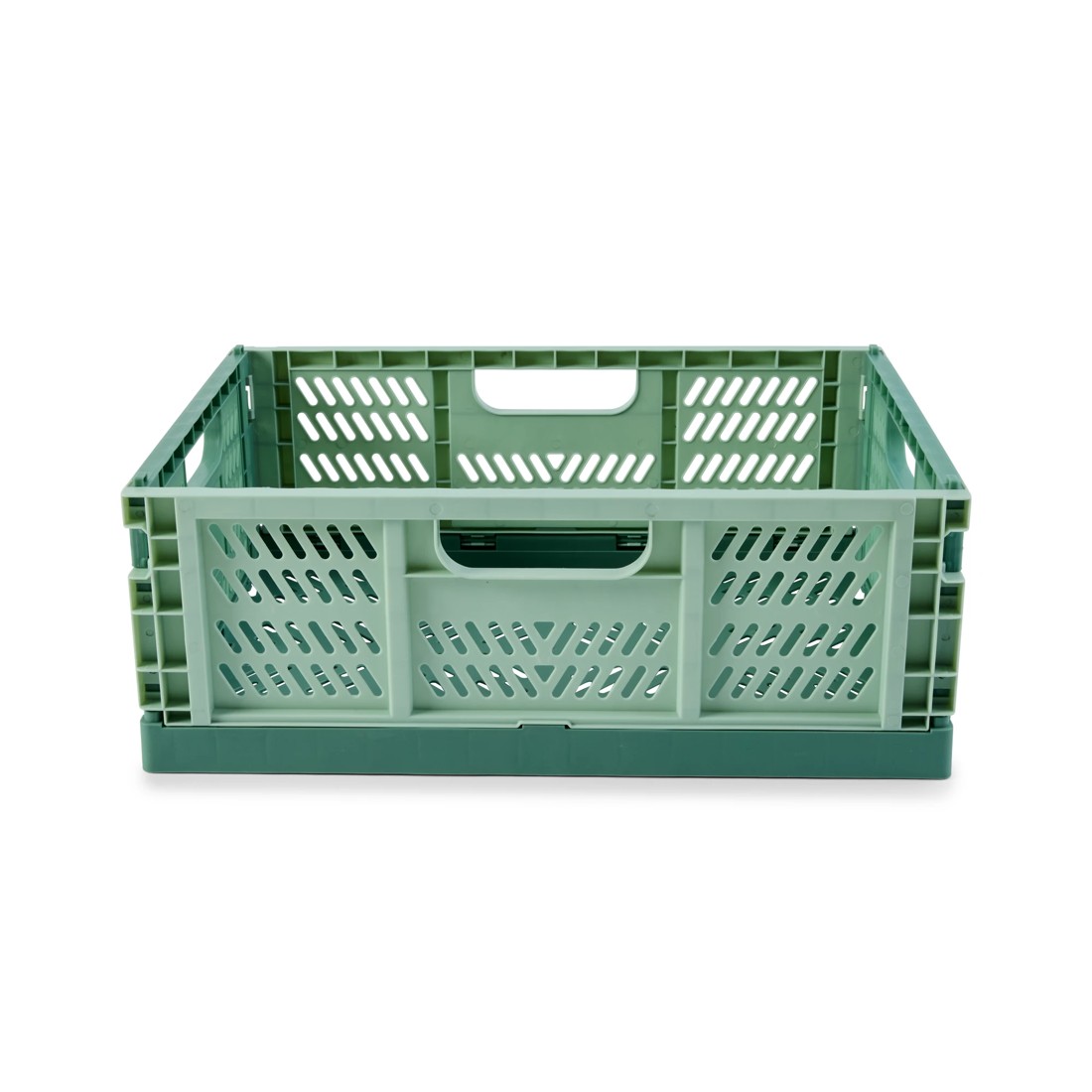 5 15L Collapsible Crate - Medium, Green, 5 of 10