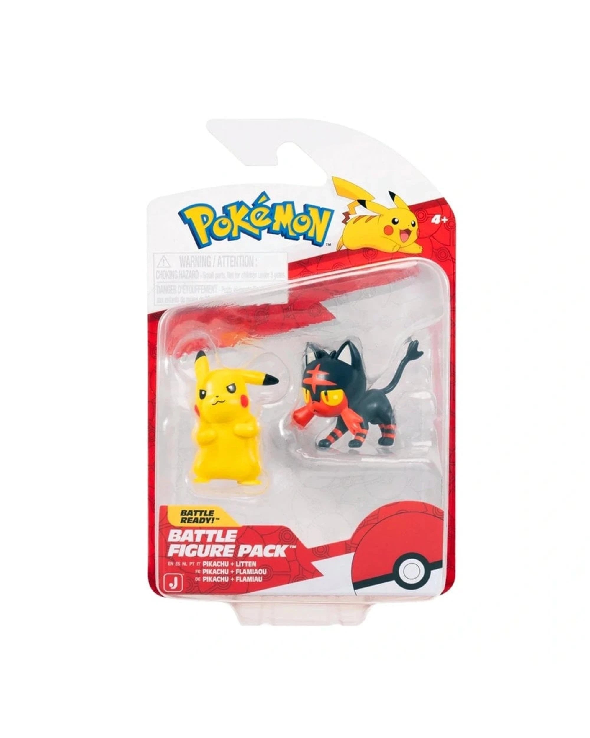 1 Pokemon Battle Figure Pack Pikachu + Litten, 1 of 3
