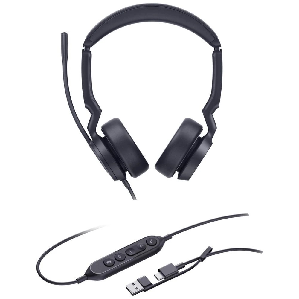 2 Yealink UH44 Dual Wired Headset Black, 2 of 3