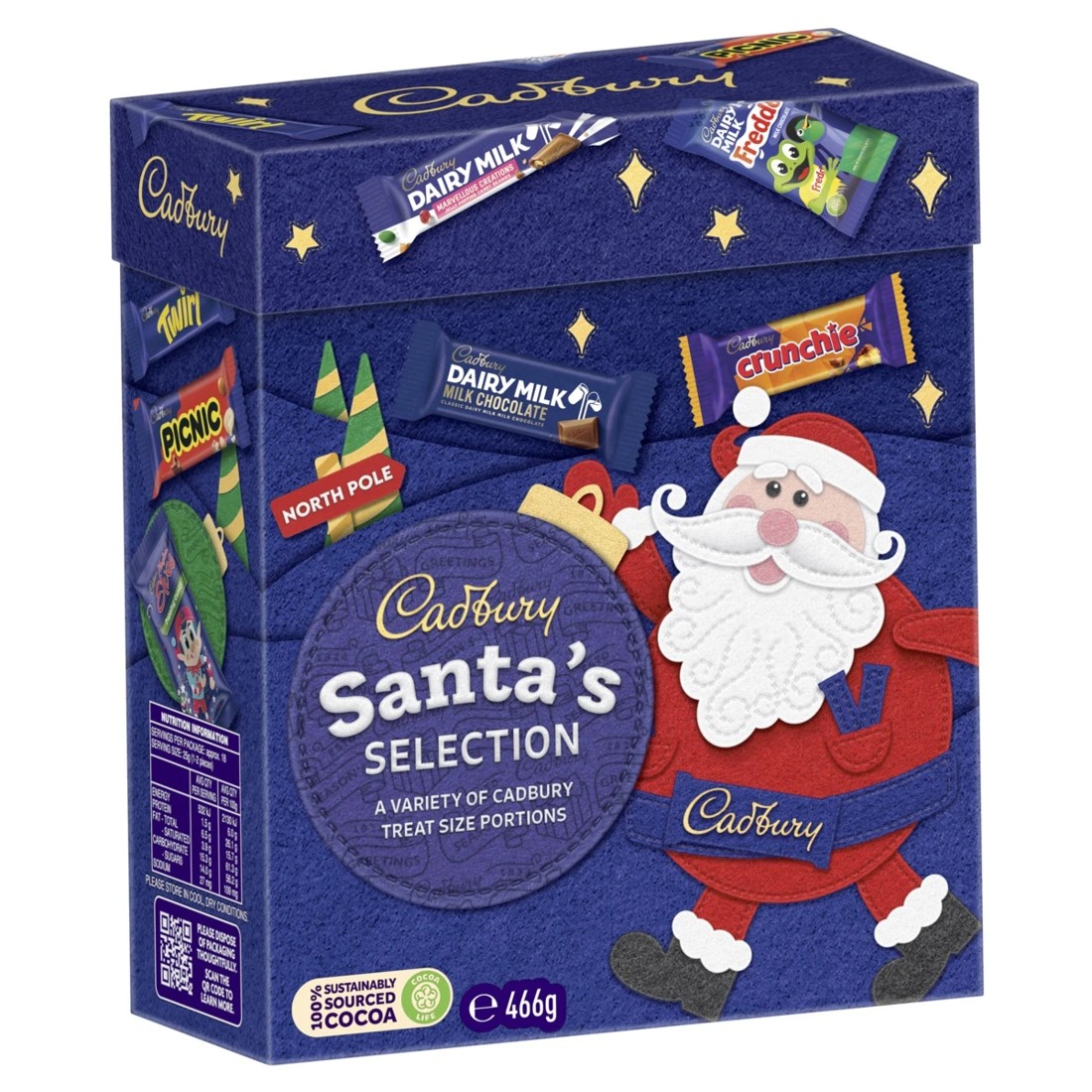 2 Cadbury Santa's Selection 466g, 2 of 4