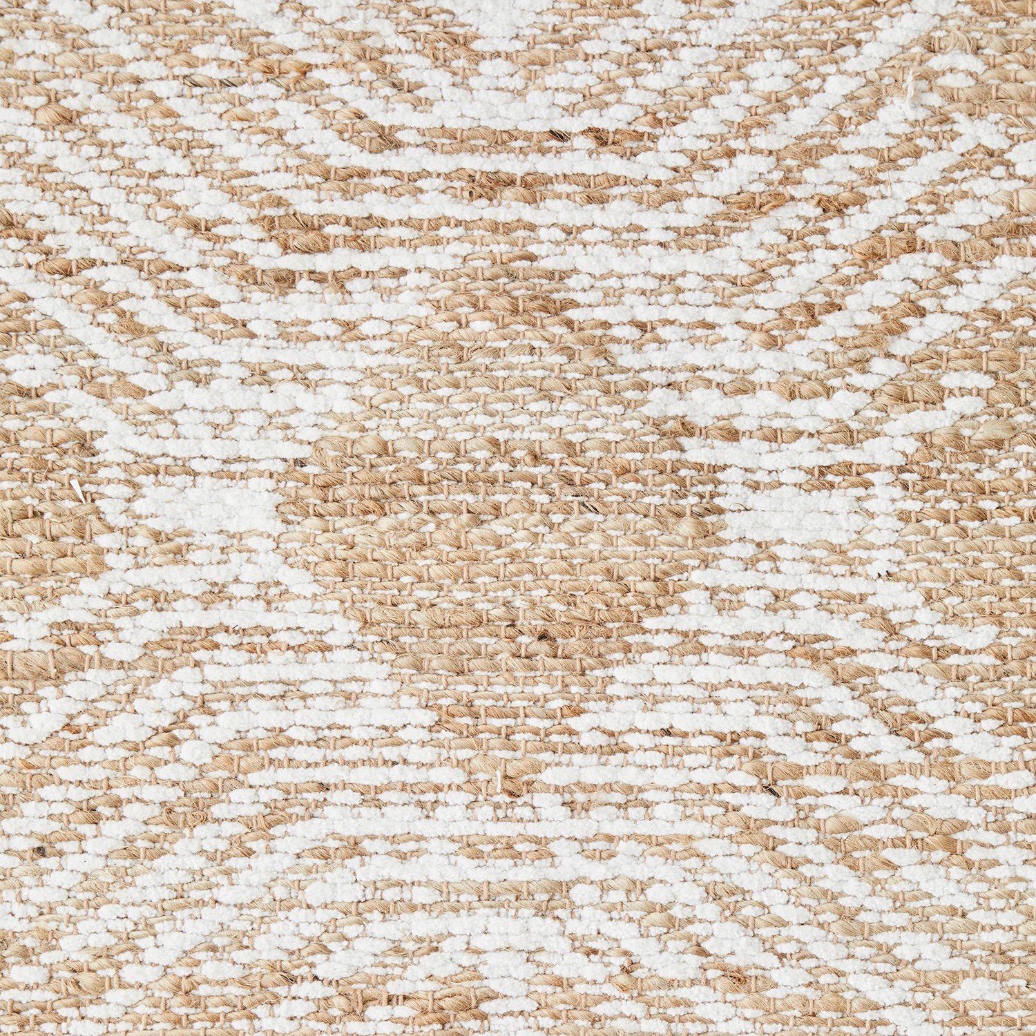 7 Common Ground Rugs Grove Rosa 280x190cm - Large Hand Loomed Jute Floor Rug - White, 7 of 9