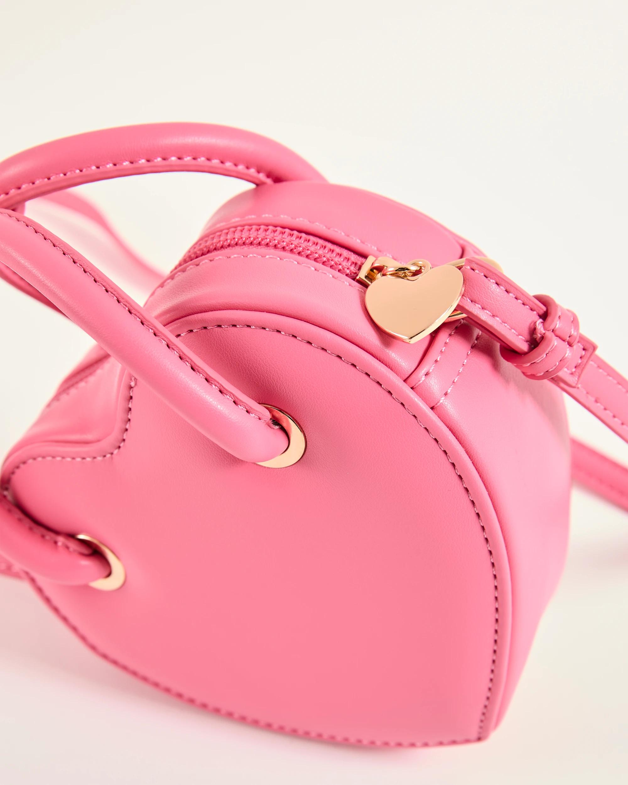 2 Target Kids Heart Shaped Crossbody Bag PINK, 2 of 2