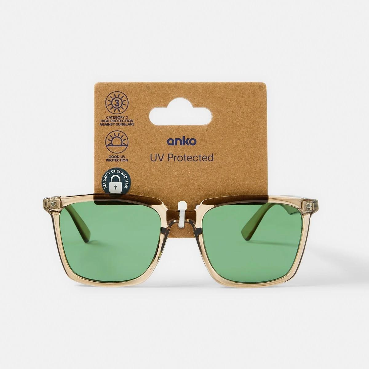 6 Classic D Frame Sunglasses Brown, 6 of 6