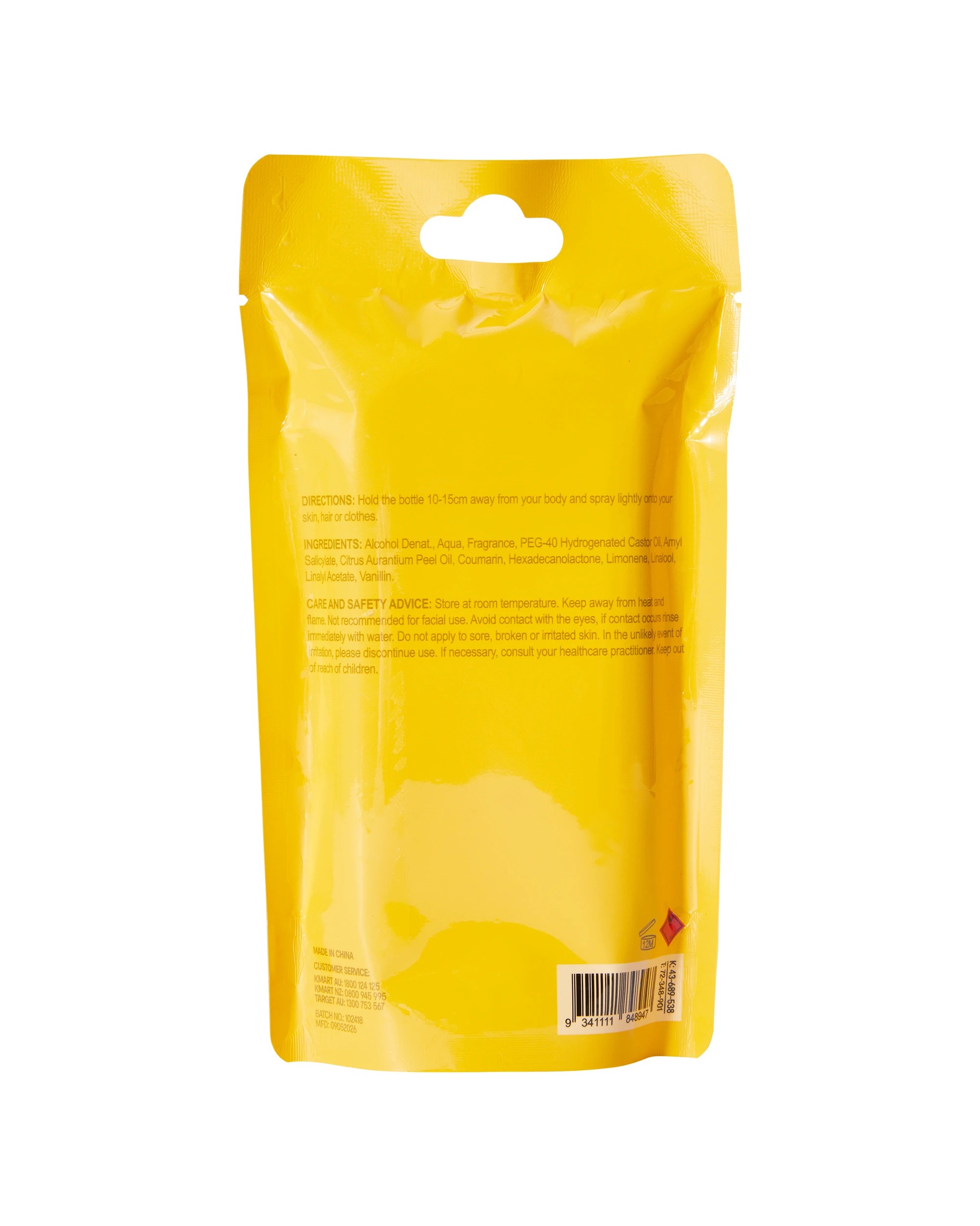 6 OXX Fragrance Pineapple Nectar Hair and Body Mist 80ml, 6 of 6