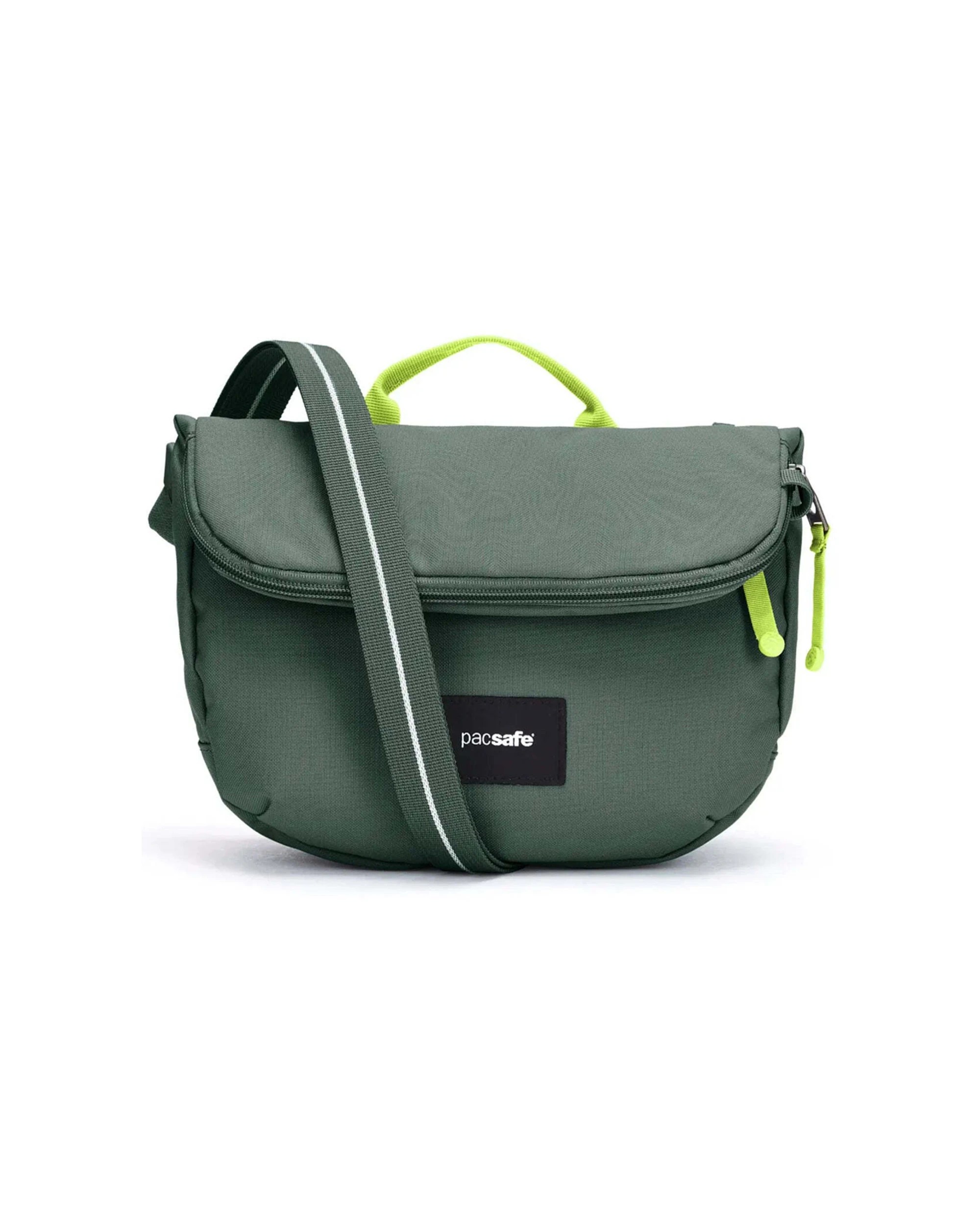 1 Pacsafe Go Anti-Theft Saddle Crossbody Bag Expandable RFID Blocking Spruce - Green, 1 of 9