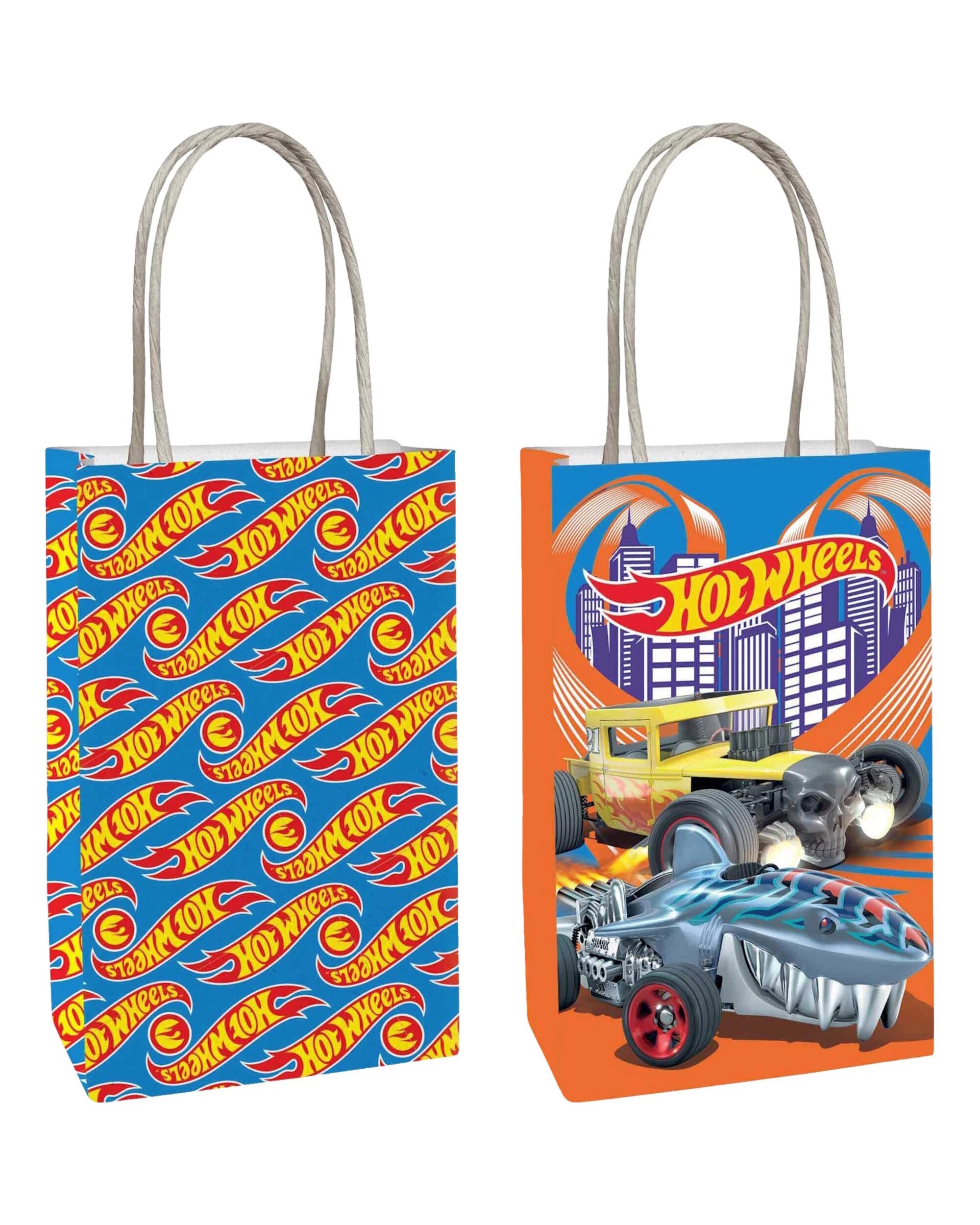1 Hot Wheels Hot Wheels Paper Gift Bags Pack of 8, 1 of 4