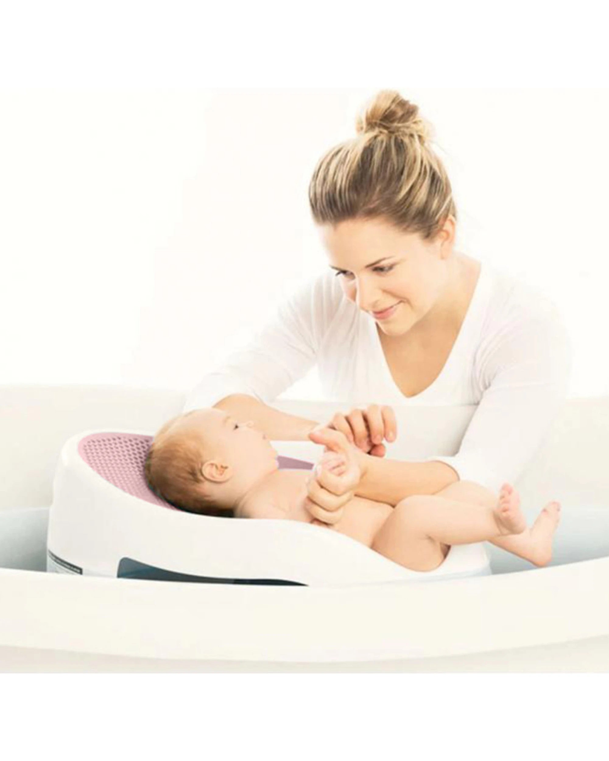 4 Angelcare Ac581 Baby Bath Support Pink, 4 of 6