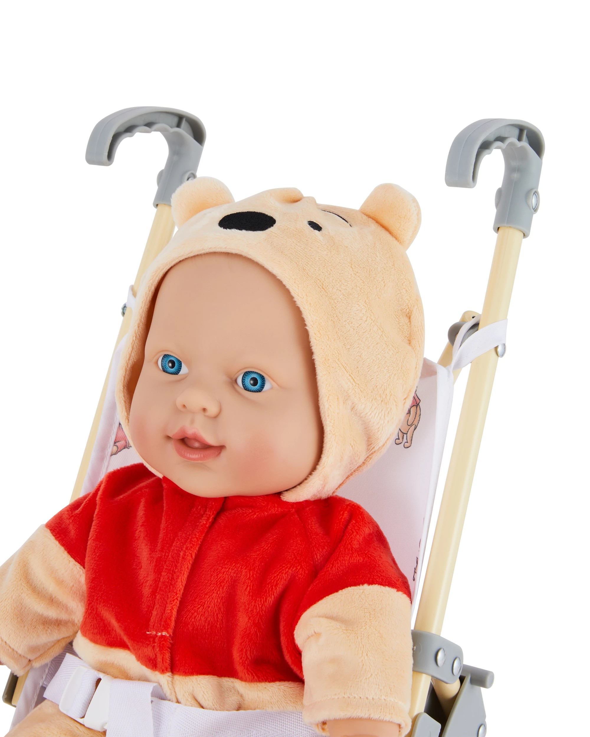 6 Disney Winnie the Pooh Doll and Stroller, 6 of 10