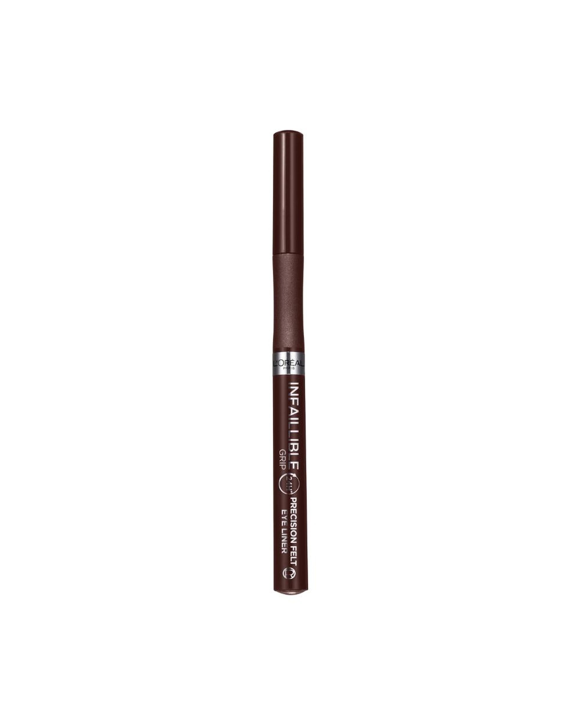 1 L'Oreal Paris Infaillible Grip 24H Precision Felt Eye Liner 1.2mL - 02 Brown - Brown, 1 of 2