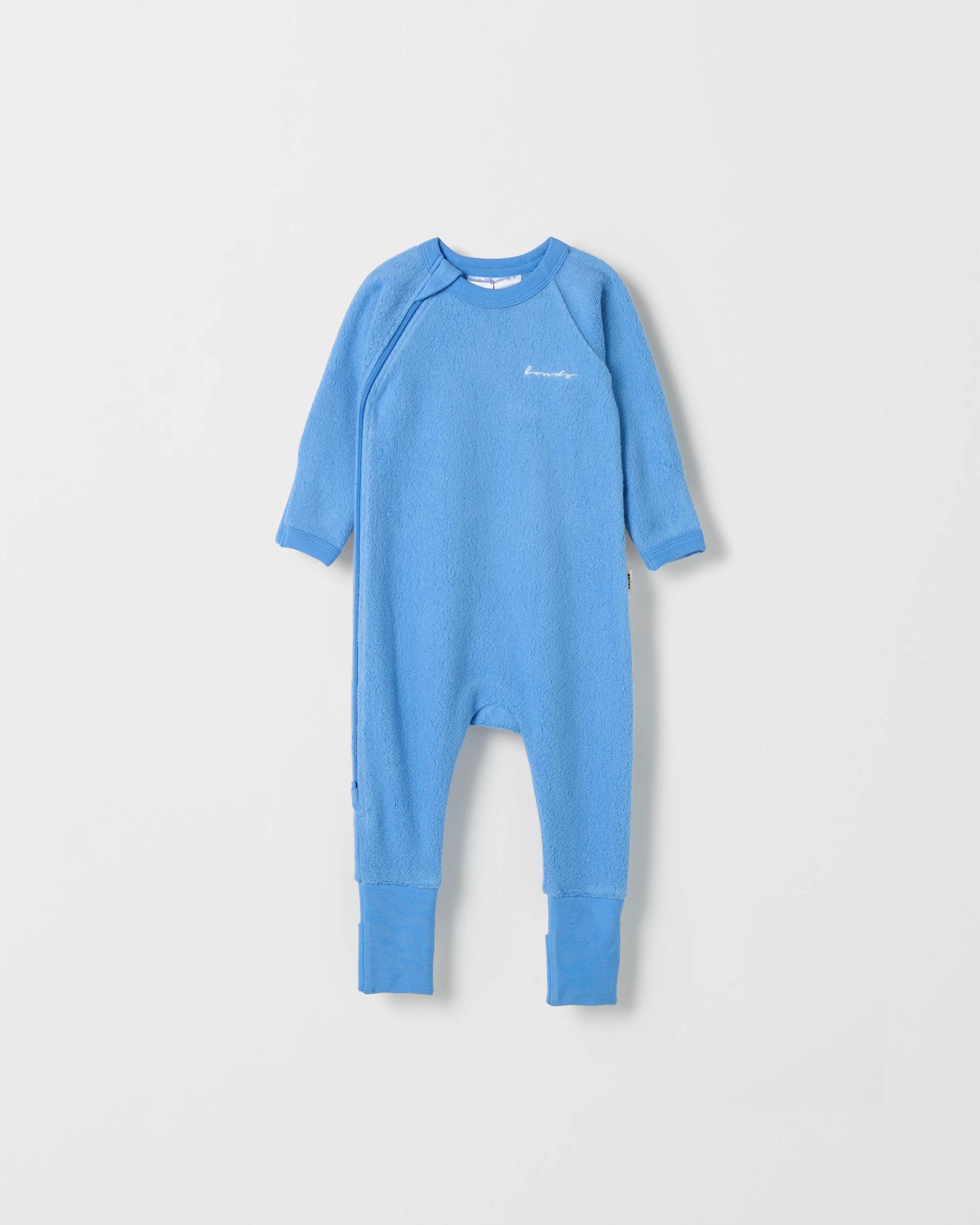 1 Bonds Baby Wonderwarm Zippy Coverall BLUE, 1 of 2