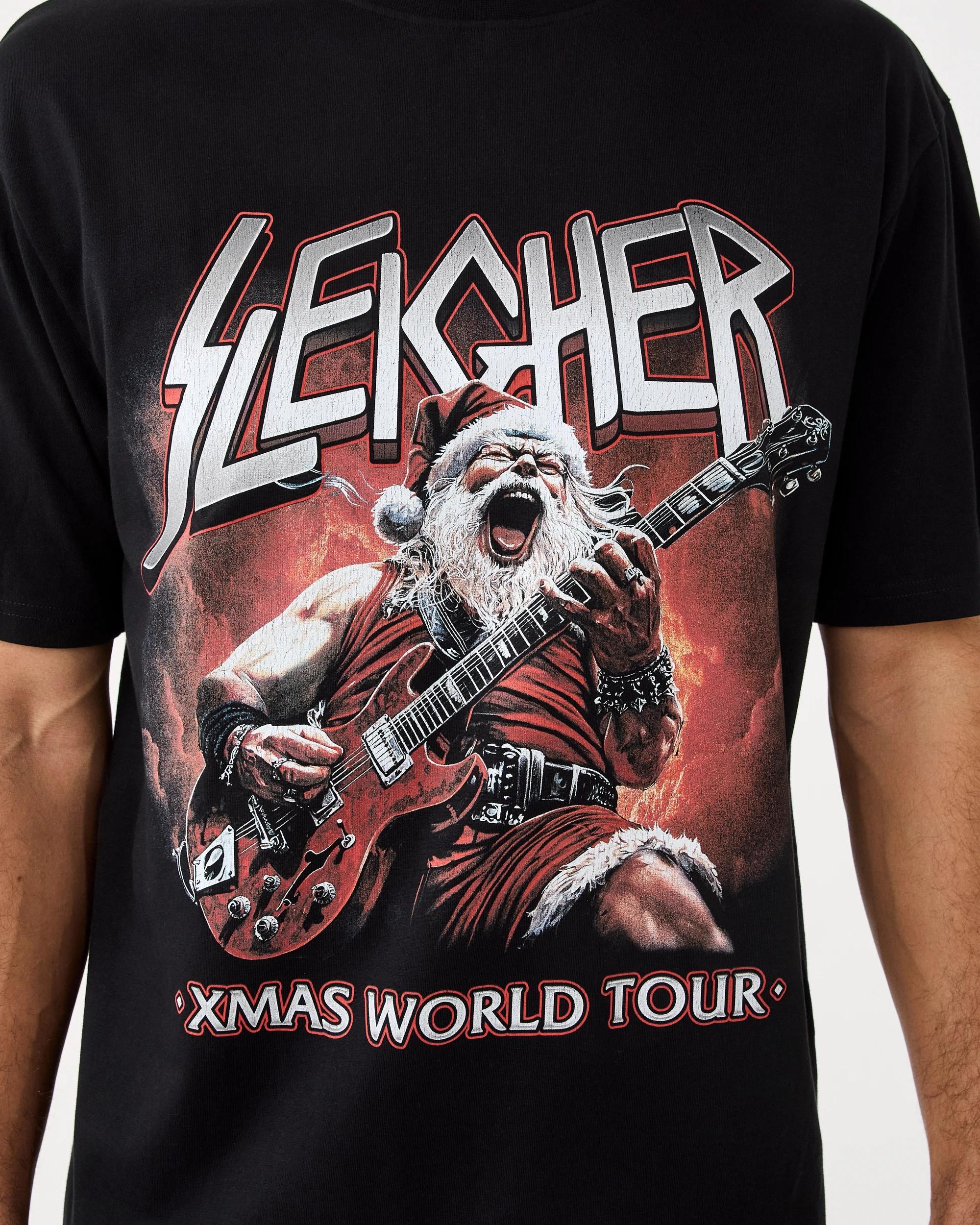 5 Oversized Christmas T-shirt Blk Xmas, 5 of 6