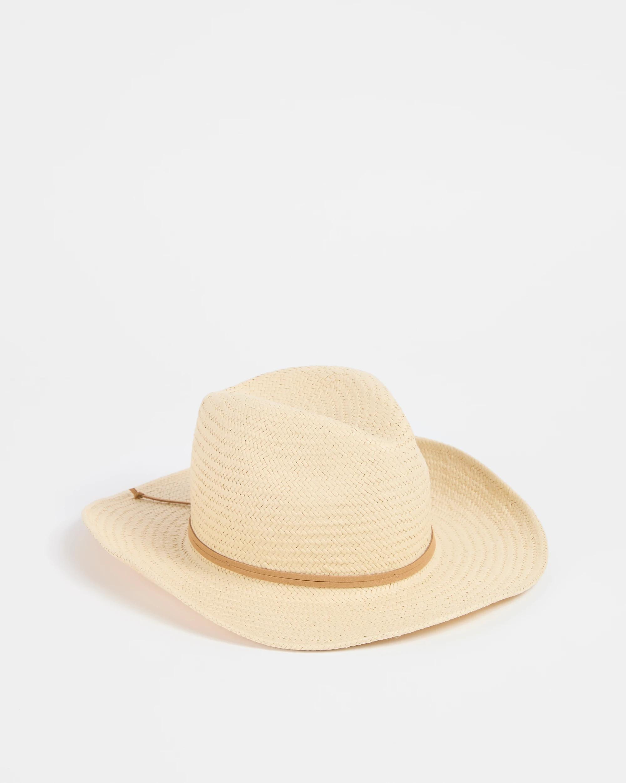 1 Target Kids Paper Straw Cowboy Hat NATURAL, 1 of 2