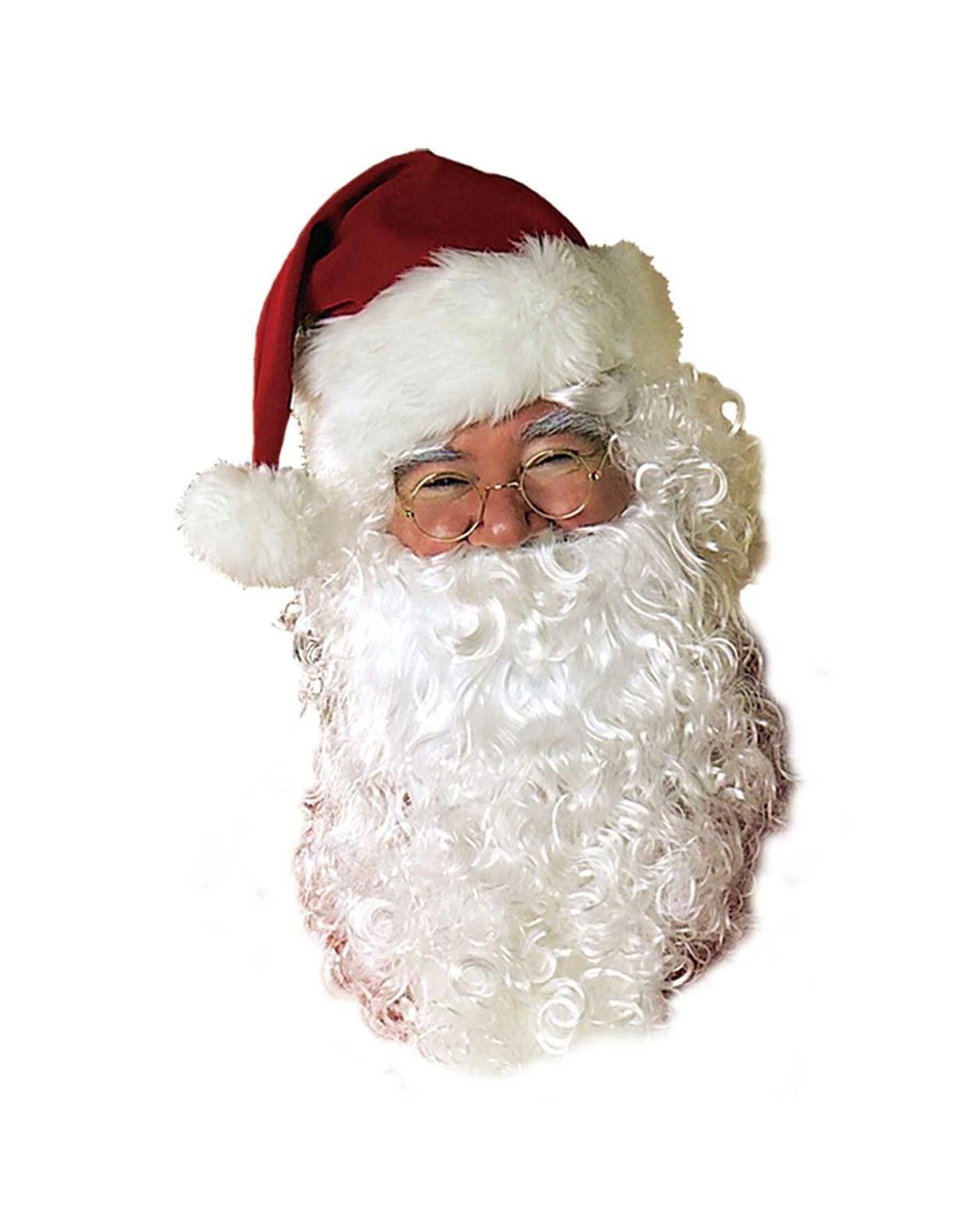 2 Rubies Santa Beard & Wig Set Costume Party Accessory Adult
 - Red, 2 of 3