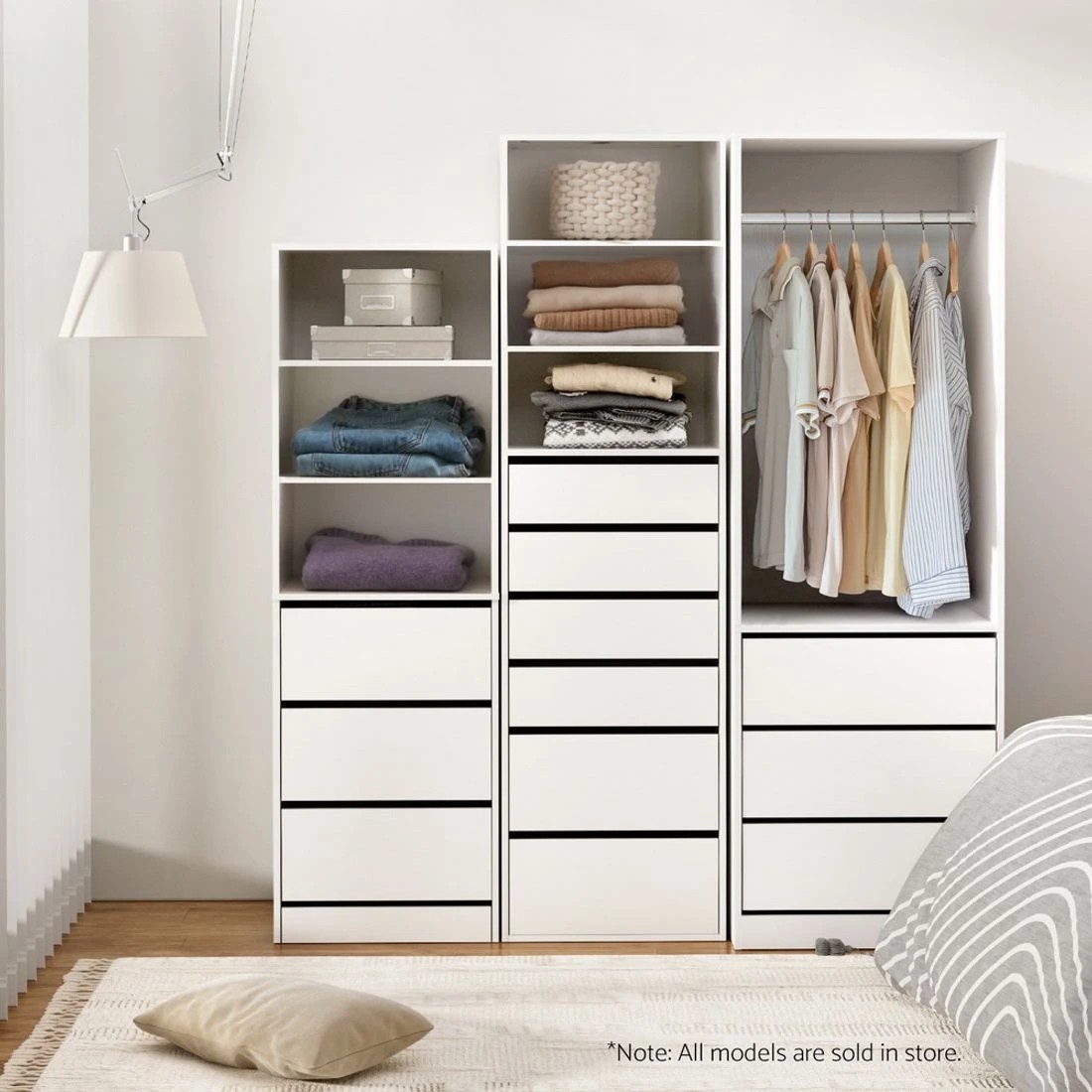8 Artiss Wardrobe Clothes Closet Storage Organizer - White, 8 of 8