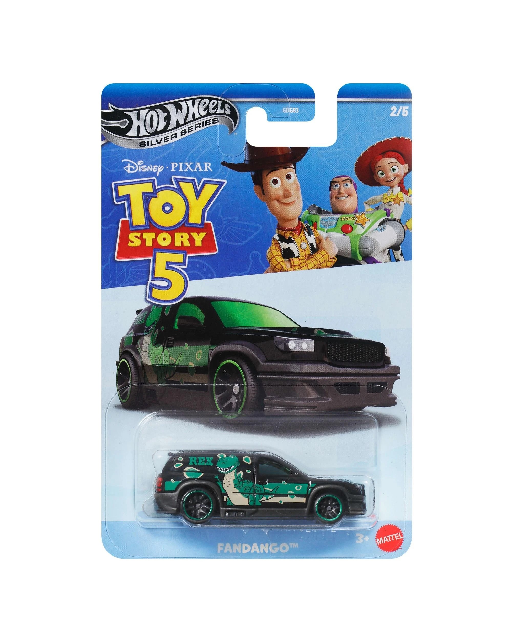 1 Hot Wheels Silver Series Disney Pixar Toy Story 5 Fandango Diecast Vehicle, 1 of 5