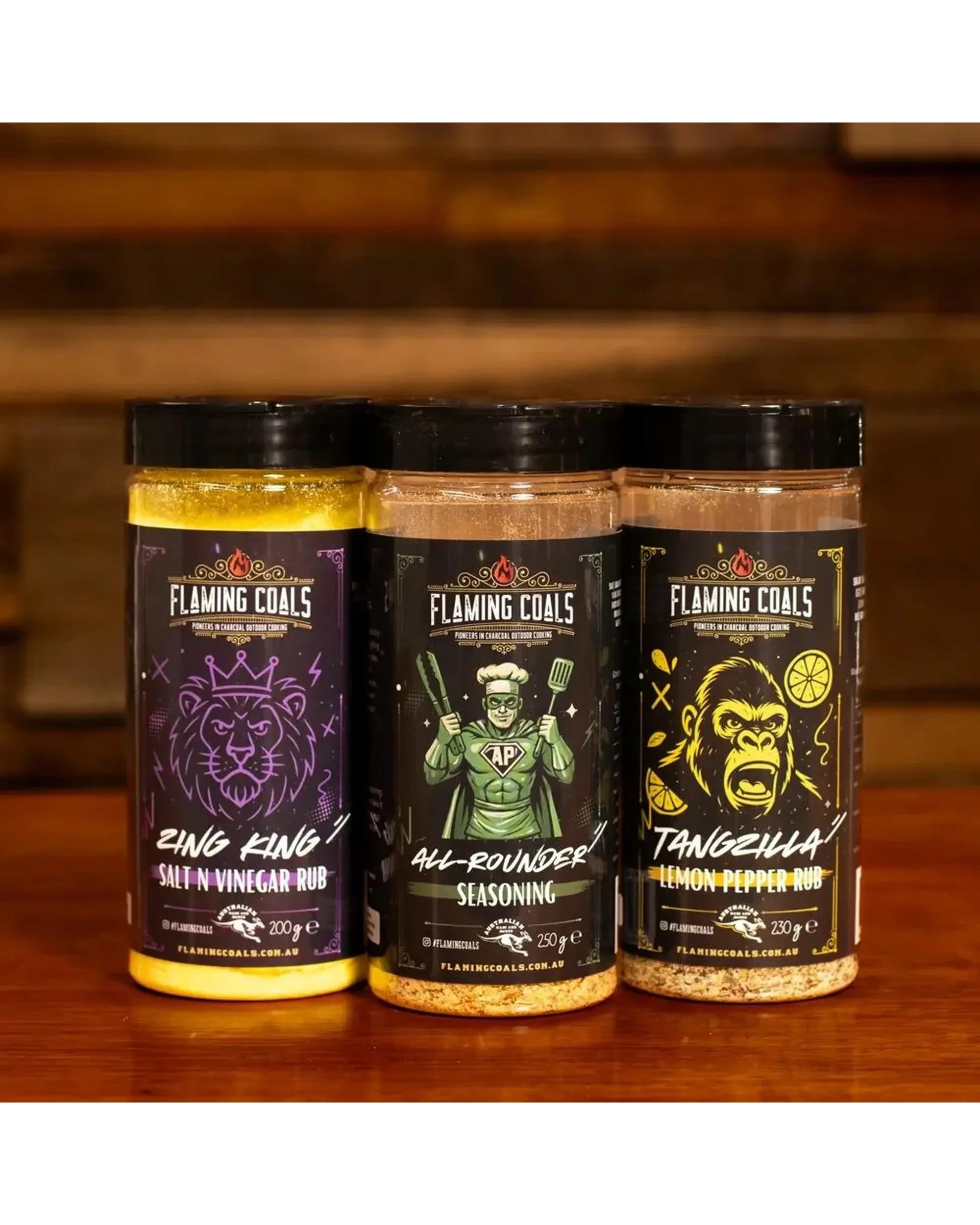 2 Flaming Coals Limited Edition 3 Rub Pack, 2 of 5