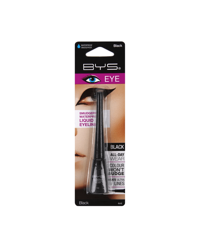 BYS Waterproof & Smudgeproof Liquid Eyeliner - B