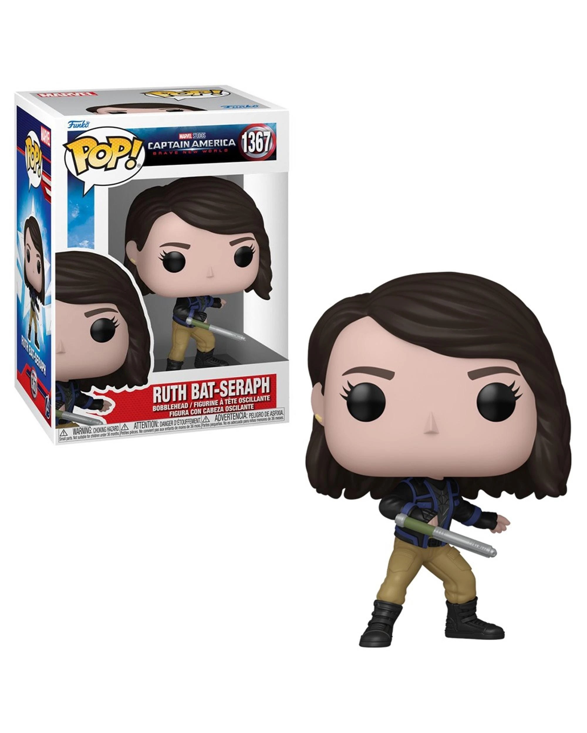 1 Captain America: Brave New World Ruth Bat-Seraph Funko POP! Vinyl, 1 of 3