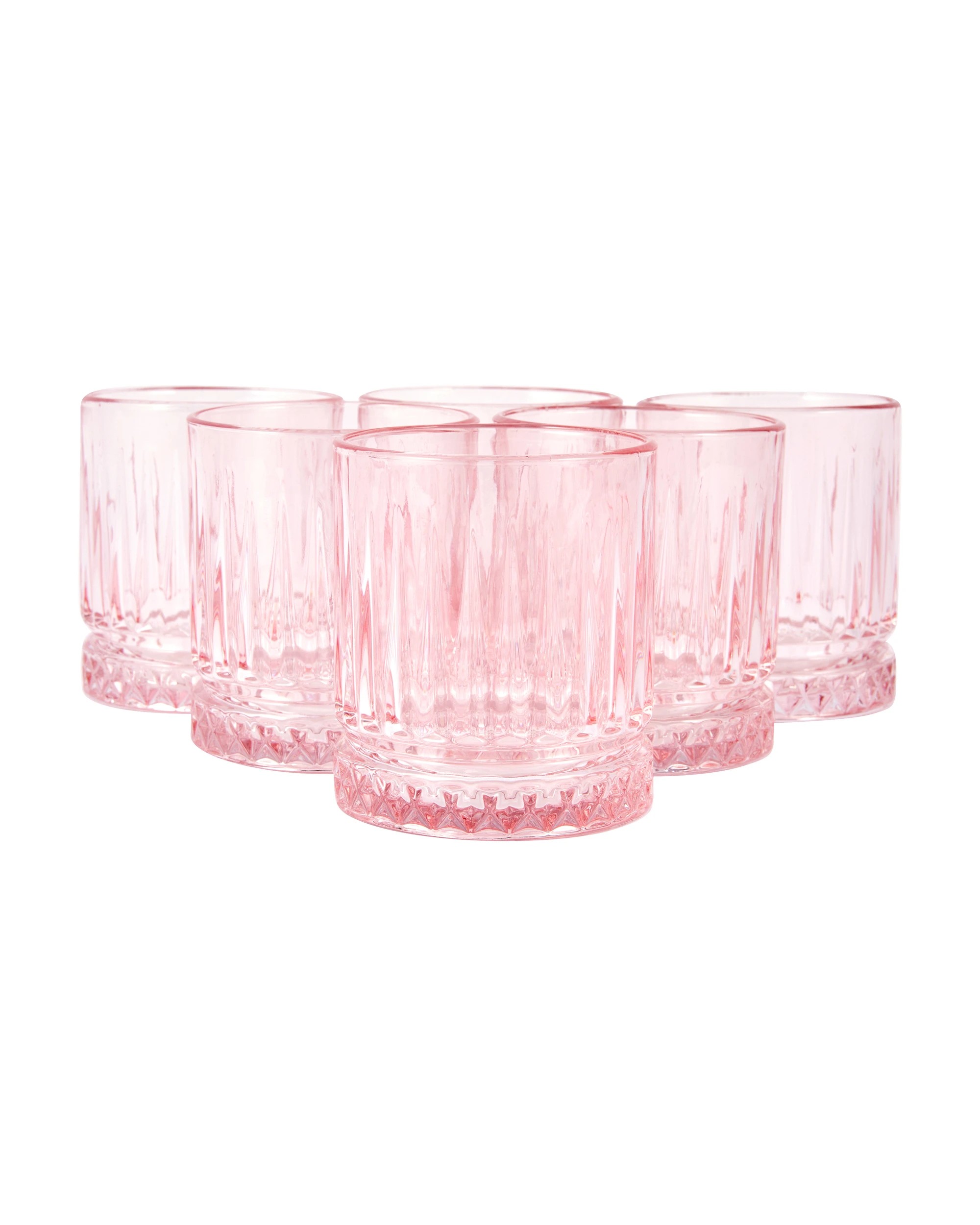 1 6 Pink Manhattan Tumblers, 1 of 4