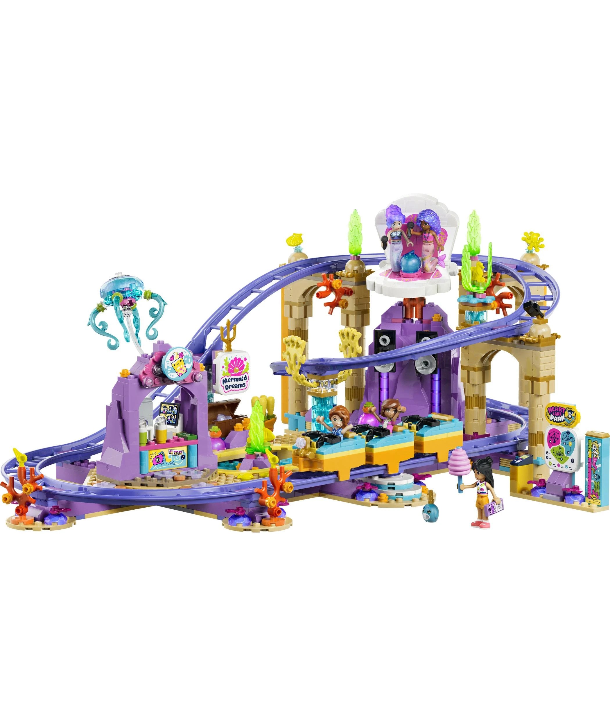 2 LEGO Friends Mermaid Roller Coaster Ride 42703, 2 of 9