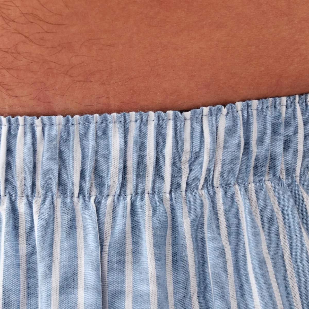 7 3 Pack Alpha Classic Woven Boxers SHAVE STRIPE, 7 of 7