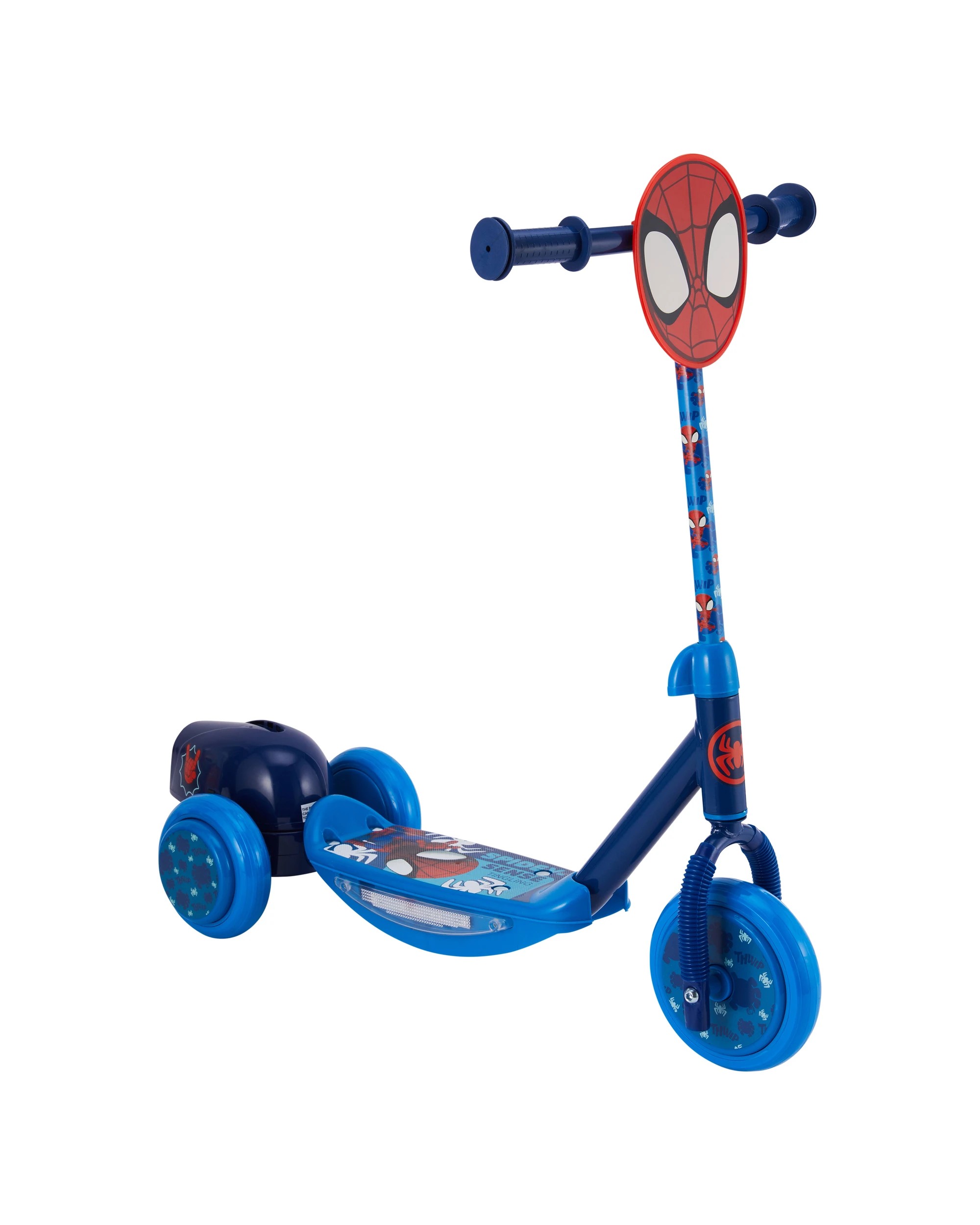 1 Spidey Light Up Bubble Scooter, 1 of 8