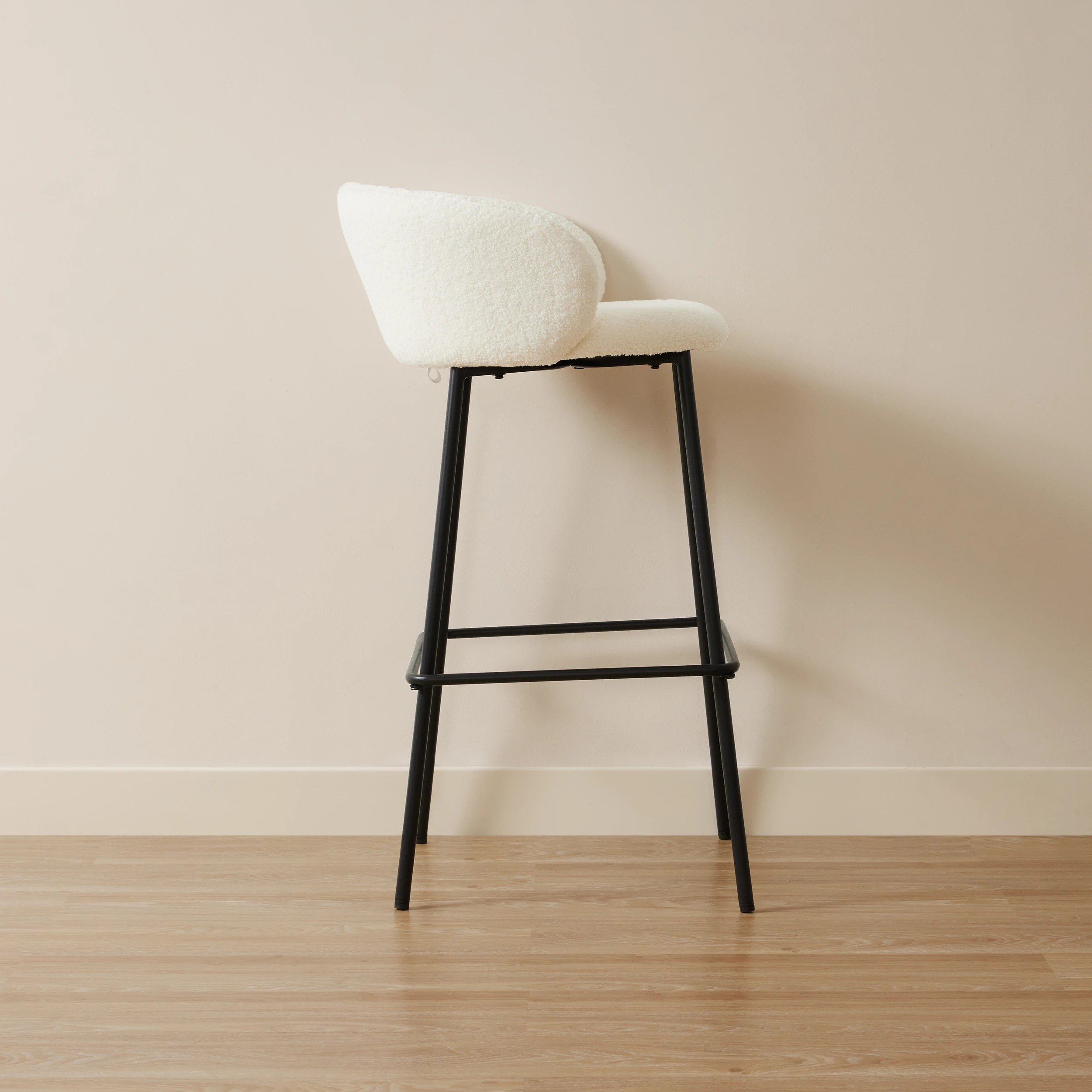 4 Abbey Boucle Bar Stool, 4 of 5