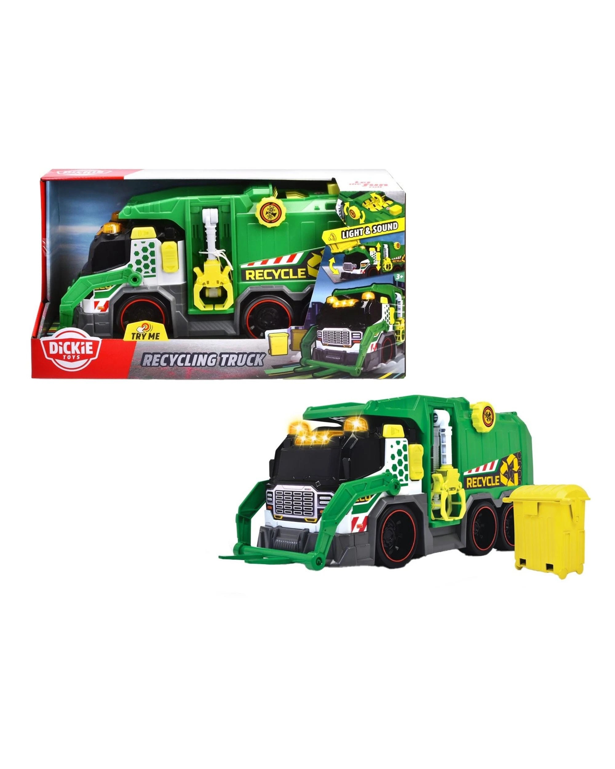 1 Dickie Toys Recycling Truck, 1 of 4