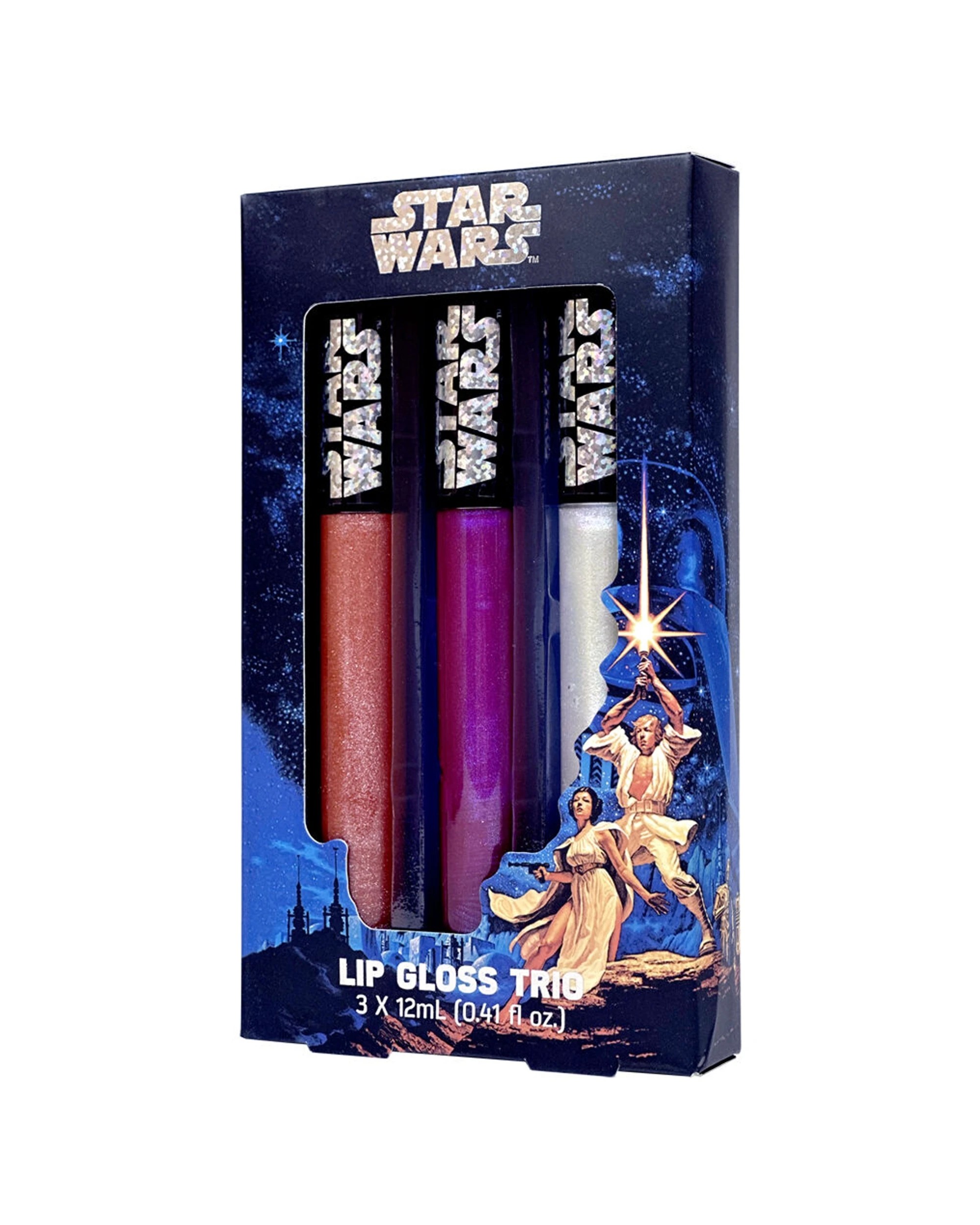3 Star Wars Hydrating Lip Gloss 6PC 12ML Set Kids Children Lip Care - Multi, 3 of 5