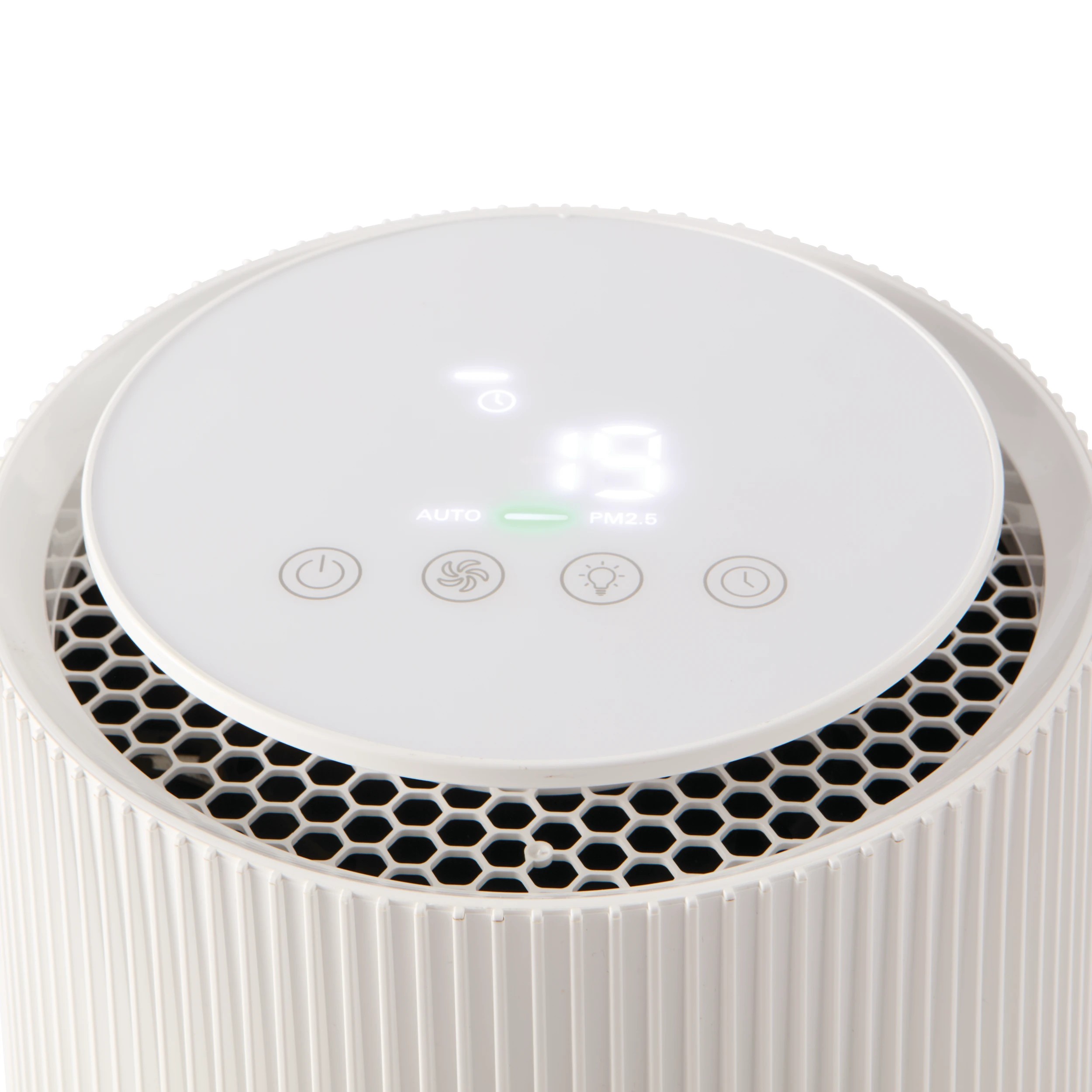 5 Air Purifier Ribbed - White, 5 of 6