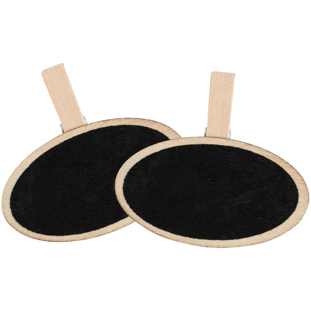 2 Born Wooden Pegs with Label 6 Pack, 2 of 2