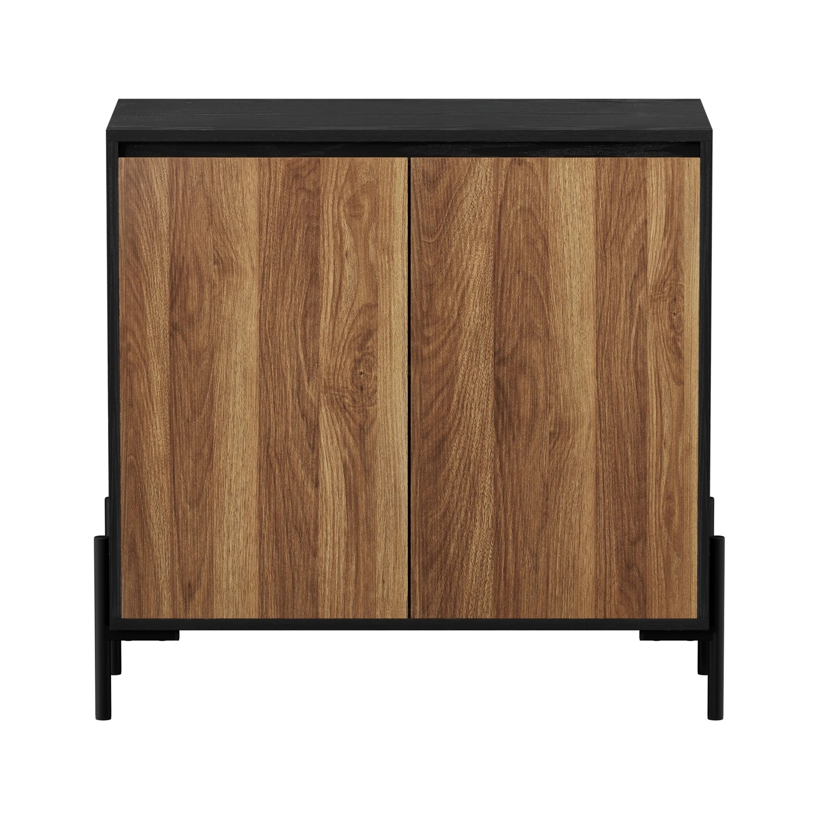6 Oikiture 2x Buffet Sideboard 2 Doors - Natural, 6 of 9