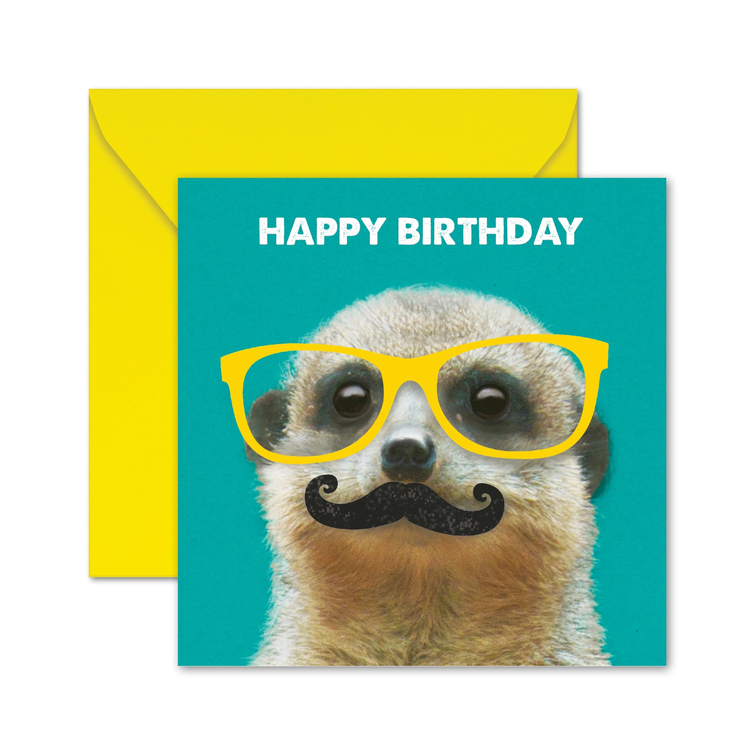 1 Hallmark Birthday Card - Meerkat, 1 of 3
