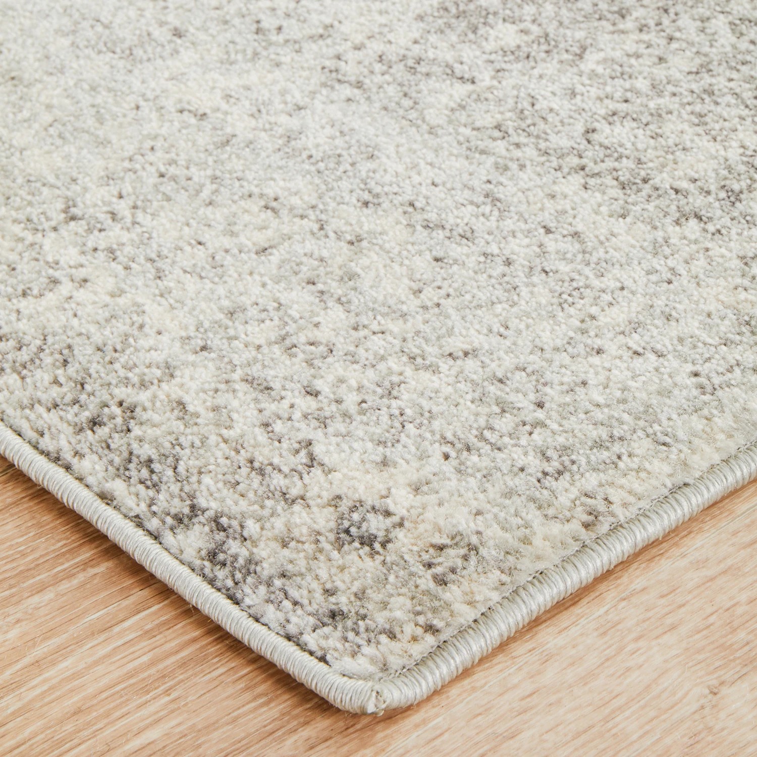 5 Common Ground Rugs Encore 252 500x80cm - Extra Large Runner Power Loomed Pet Friendly Rug - Silver, 5 of 9