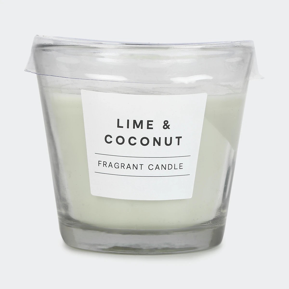 1 Lime and Coconut Fragrant Candle in Glass, 1 of 7
