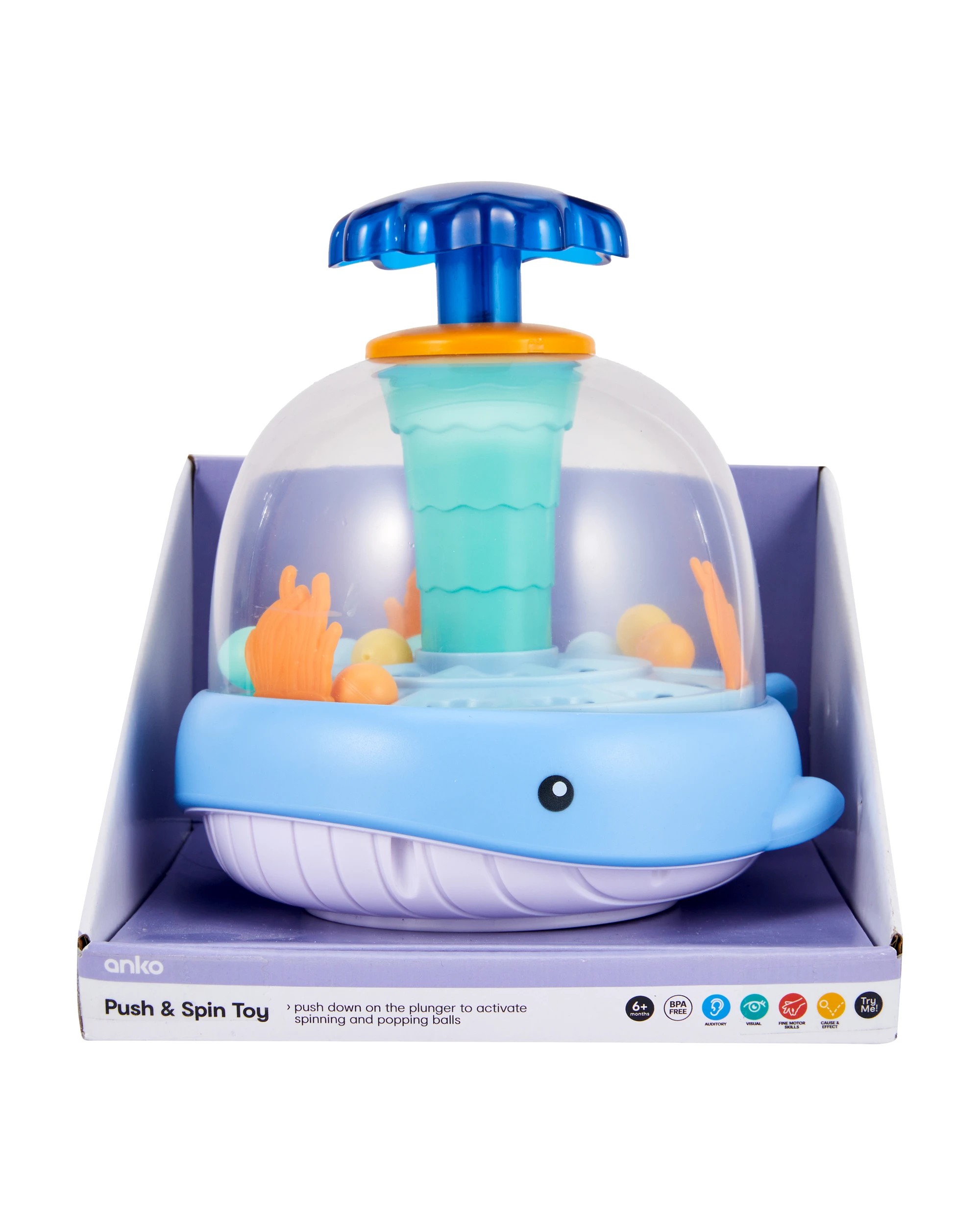 6 Push and Spin Toy, 6 of 7