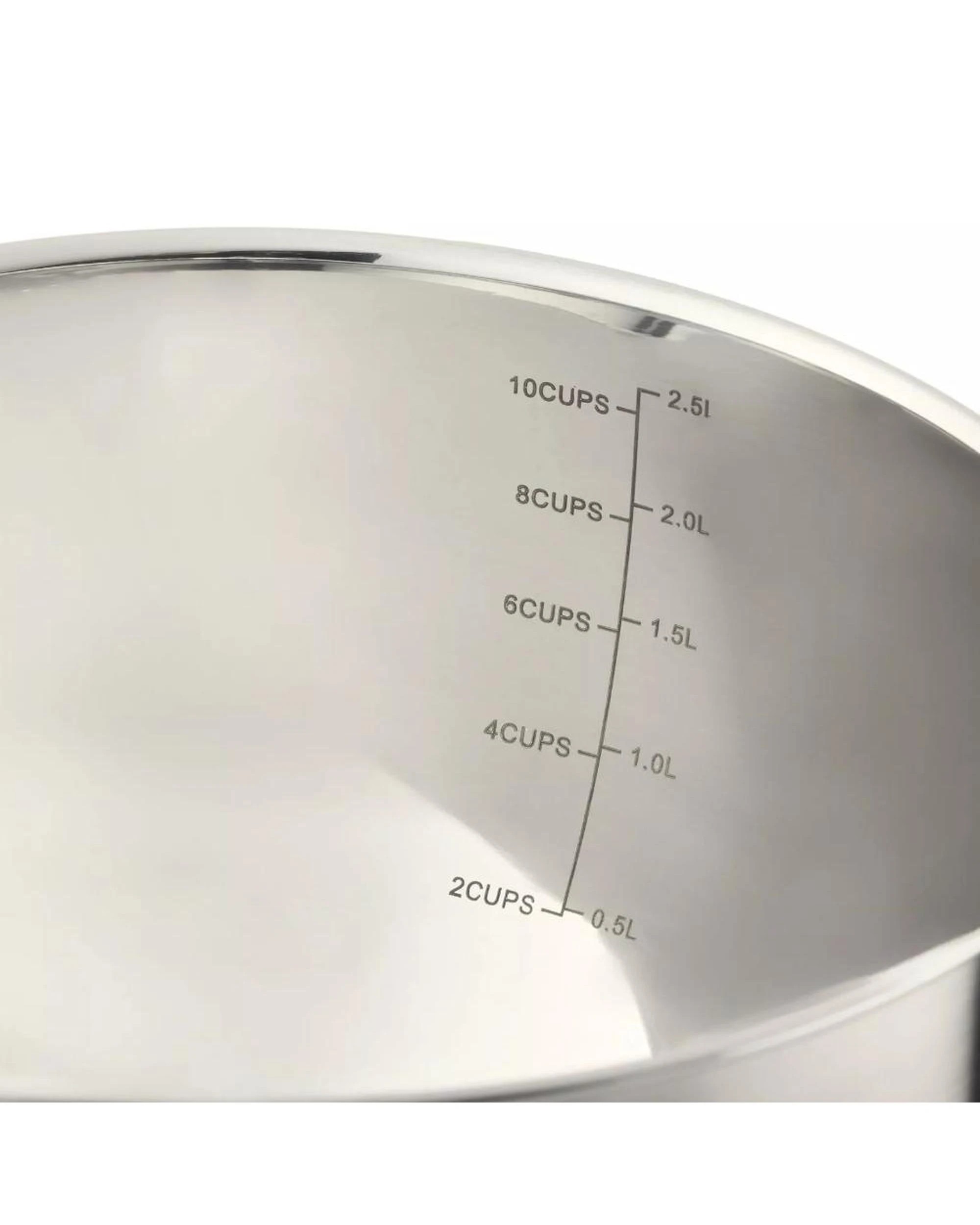 4 MasterPro Premium Stainless Steel 3pc Mixing Bowls  Set of 3, 4 of 9