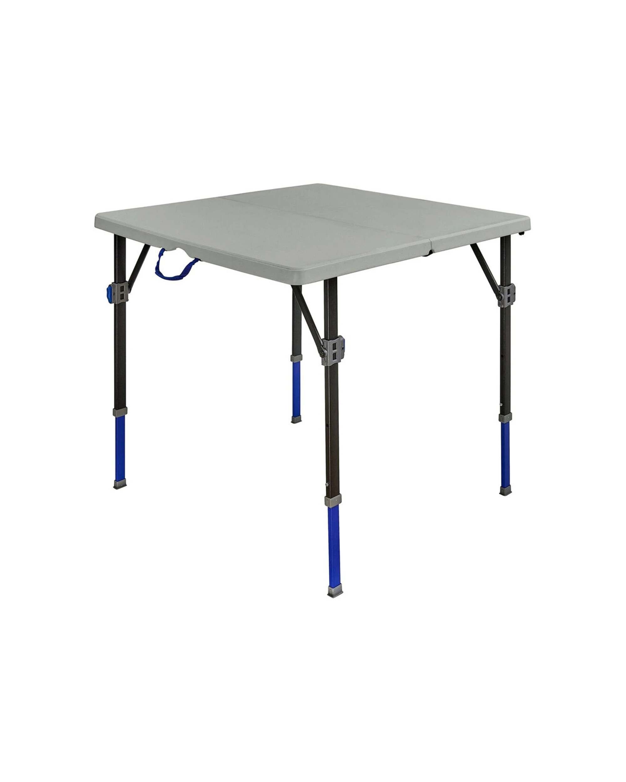 1 Quest Versalite 86 Square Multi Height Table Folding With Carry Handle - Grey, 1 of 7