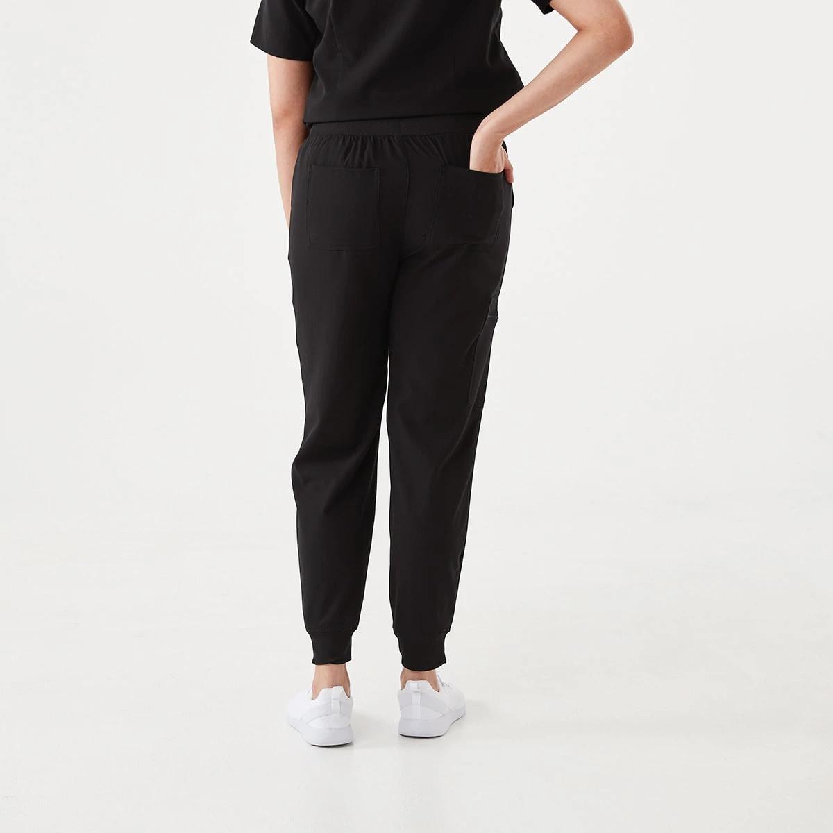 3 Work Jogger Scrub Pants BLACK, 3 of 7