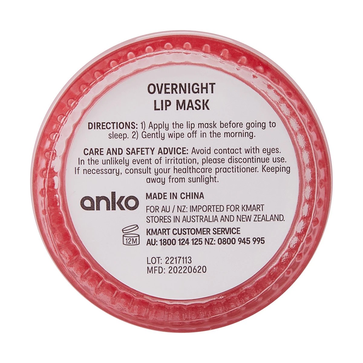 6 Overnight Lip Mask 20ml - Watermelon Extract, 6 of 7