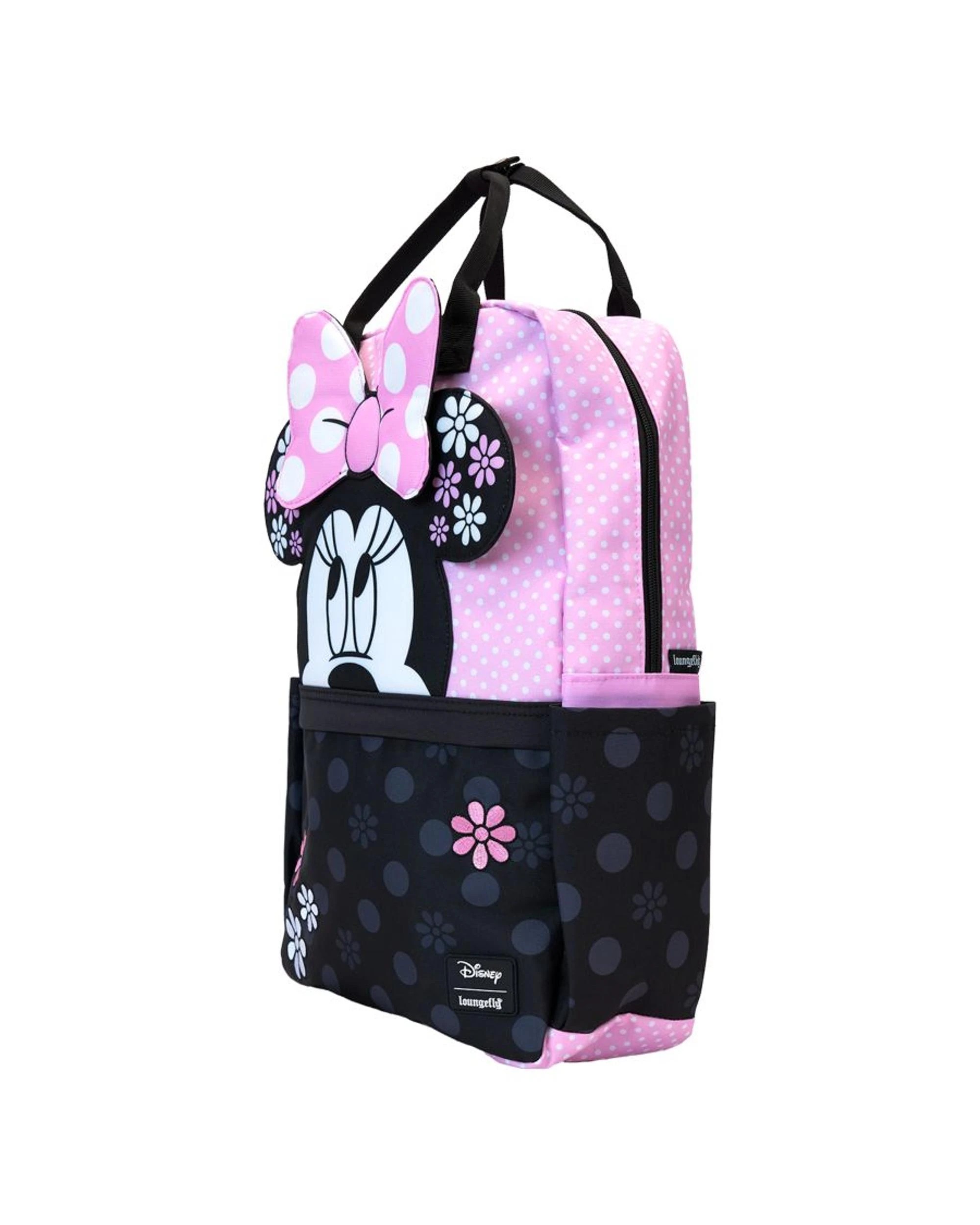 2 Loungefly Disney Minnie Floral Rock the Dots Full-Size Nylon Backpack - Multi, 2 of 6