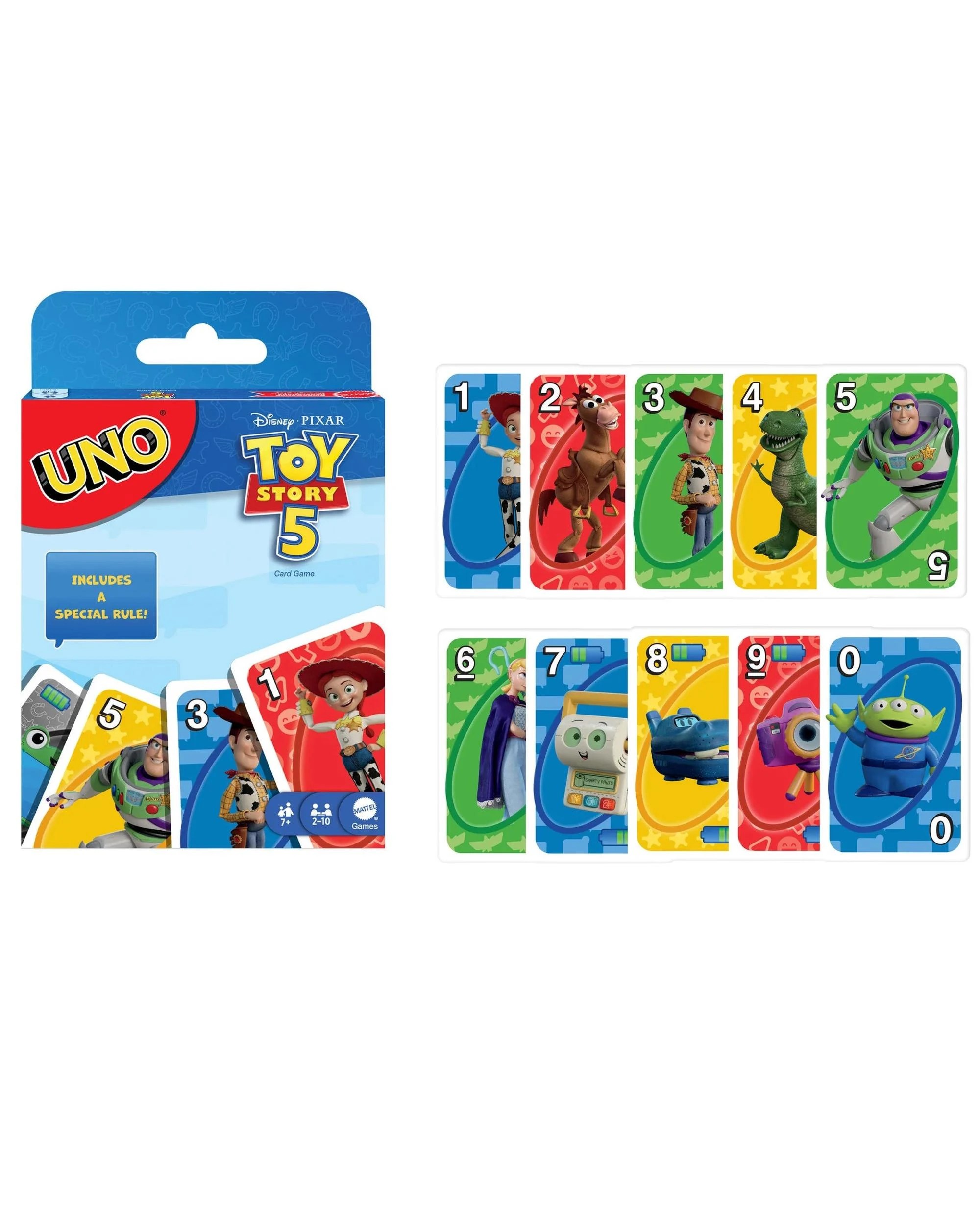 5 Uno Toy Story 5 Card Game, 5 of 6